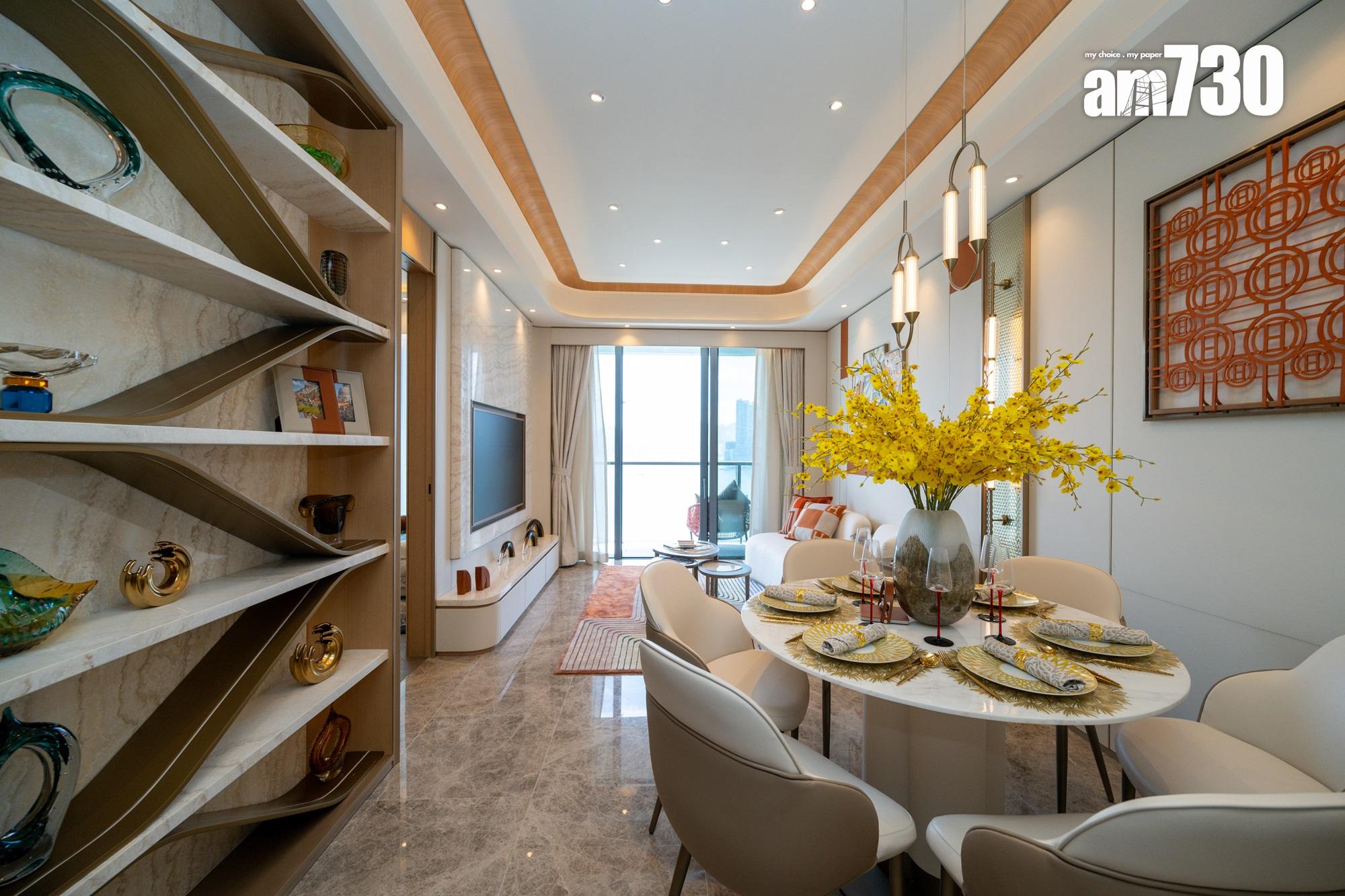天瀧現樓示範單位亮相!逾千呎三房經典時尚 以法國奢侈品牌為靈感|多圖有片