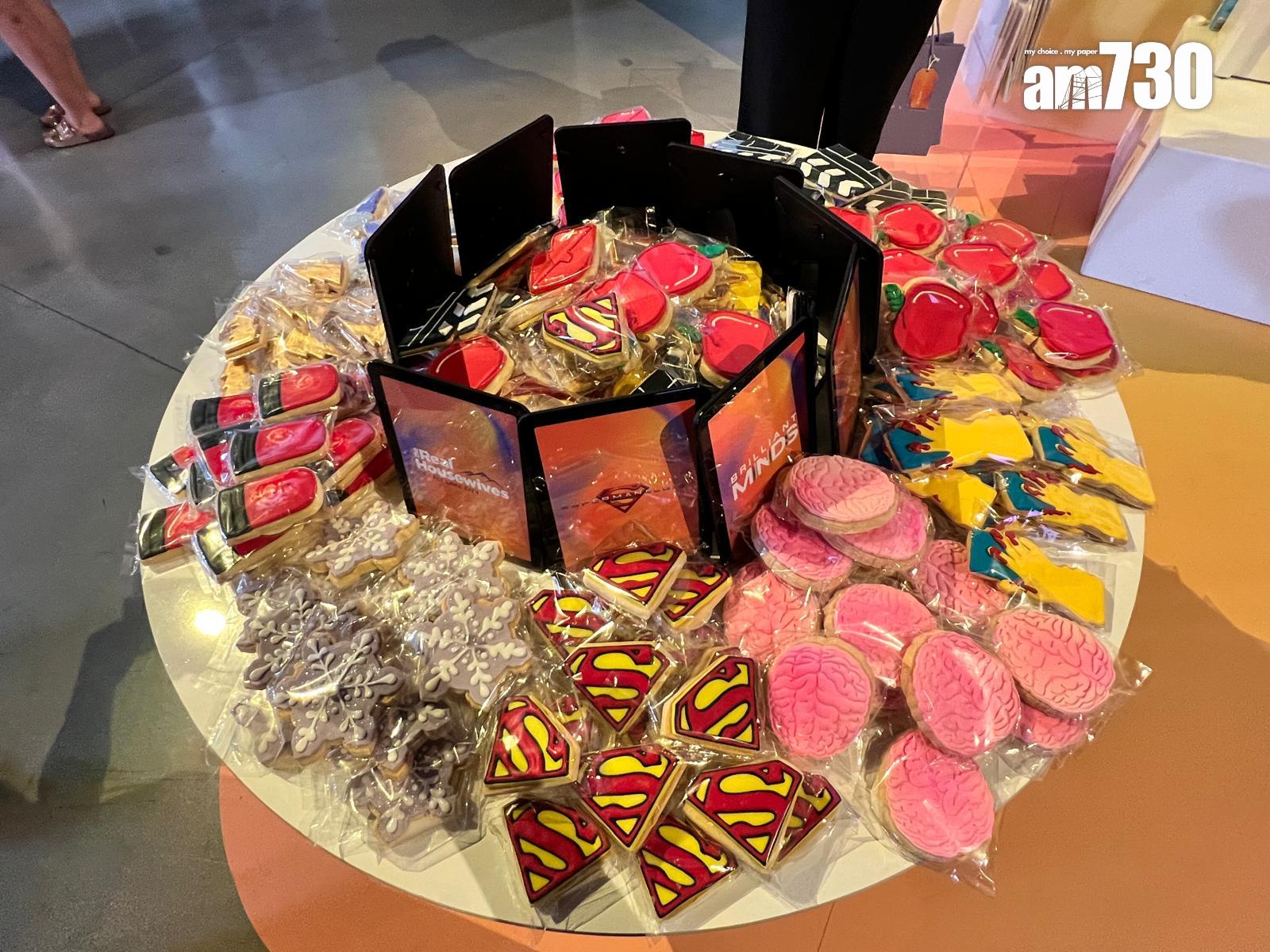 華納兄弟前日在荷李活大搞2024秋季電視節目活動。 (Lilly Lui攝)