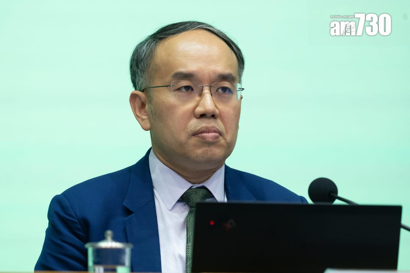 財經事務及庫務局局長許正宇。(蘇文傑攝)