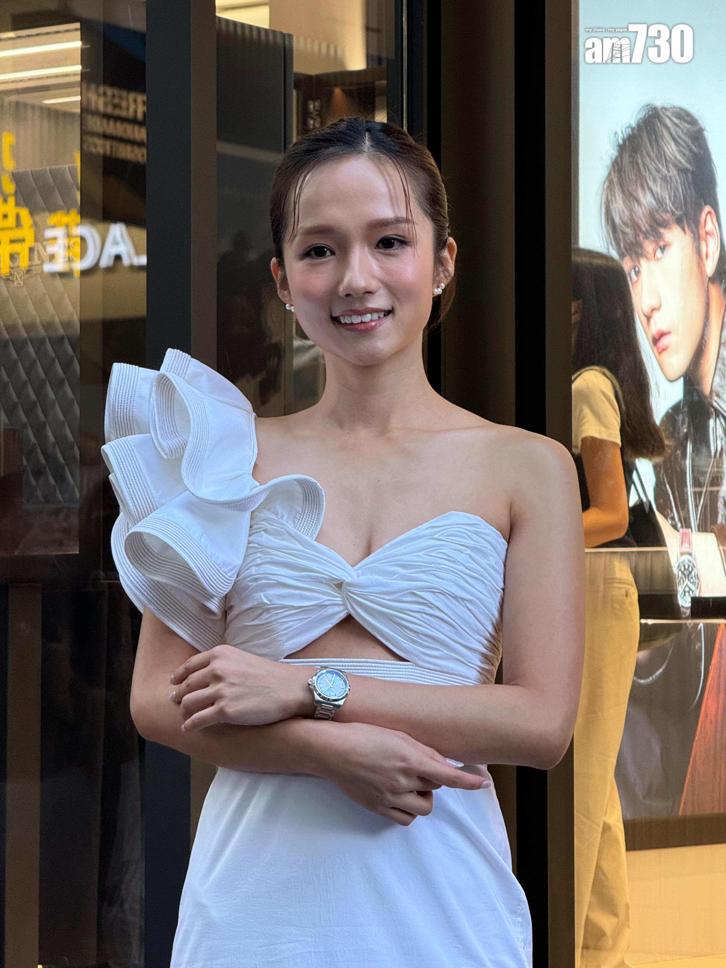 鄧卓殷爆初次見未婚夫,他竟然當眾換褲。 (娛樂組攝)