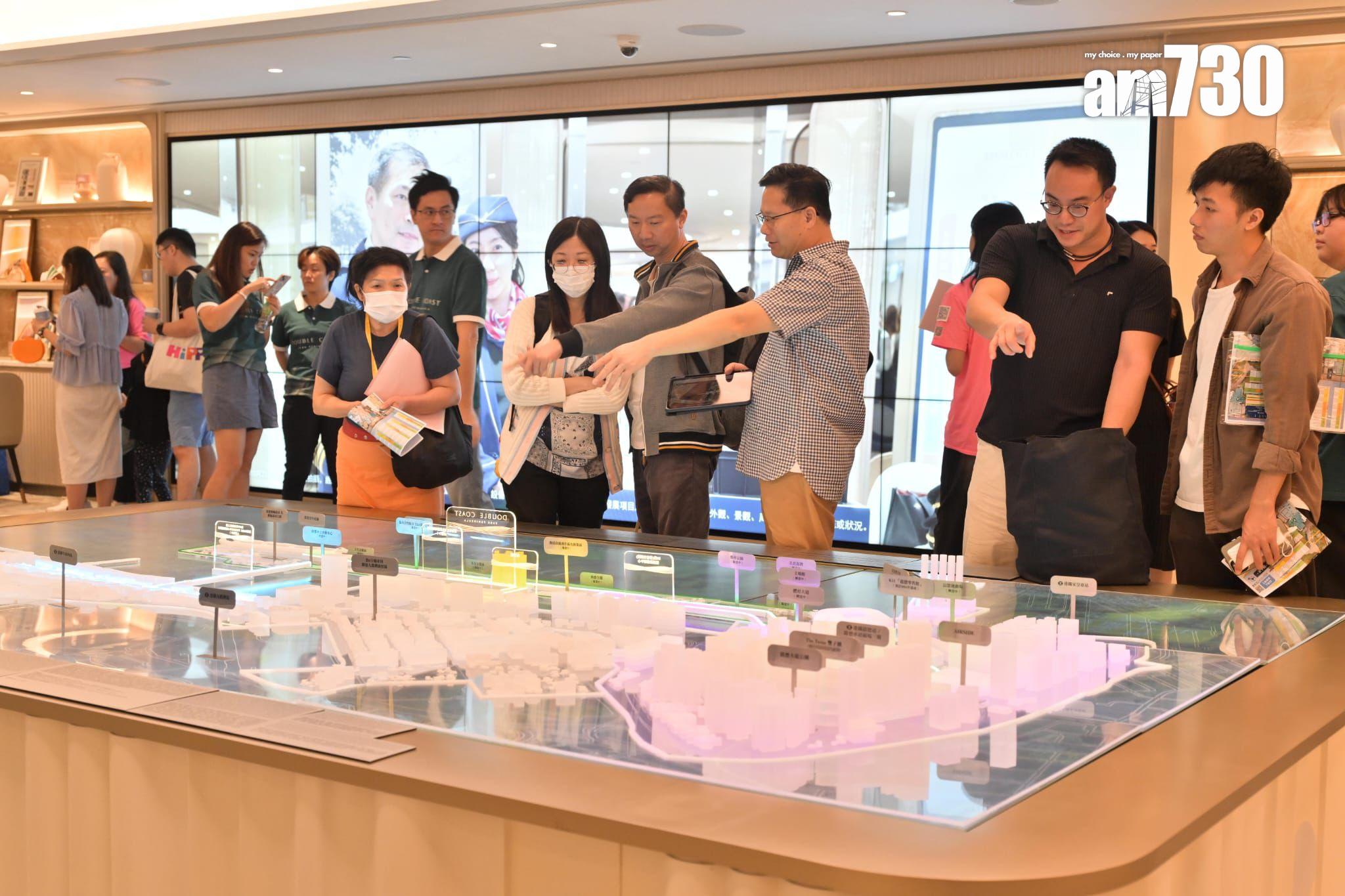 DOUBLE COAST I首日開放展覽廳及示範單位錄逾5000人次|啟德新盤
