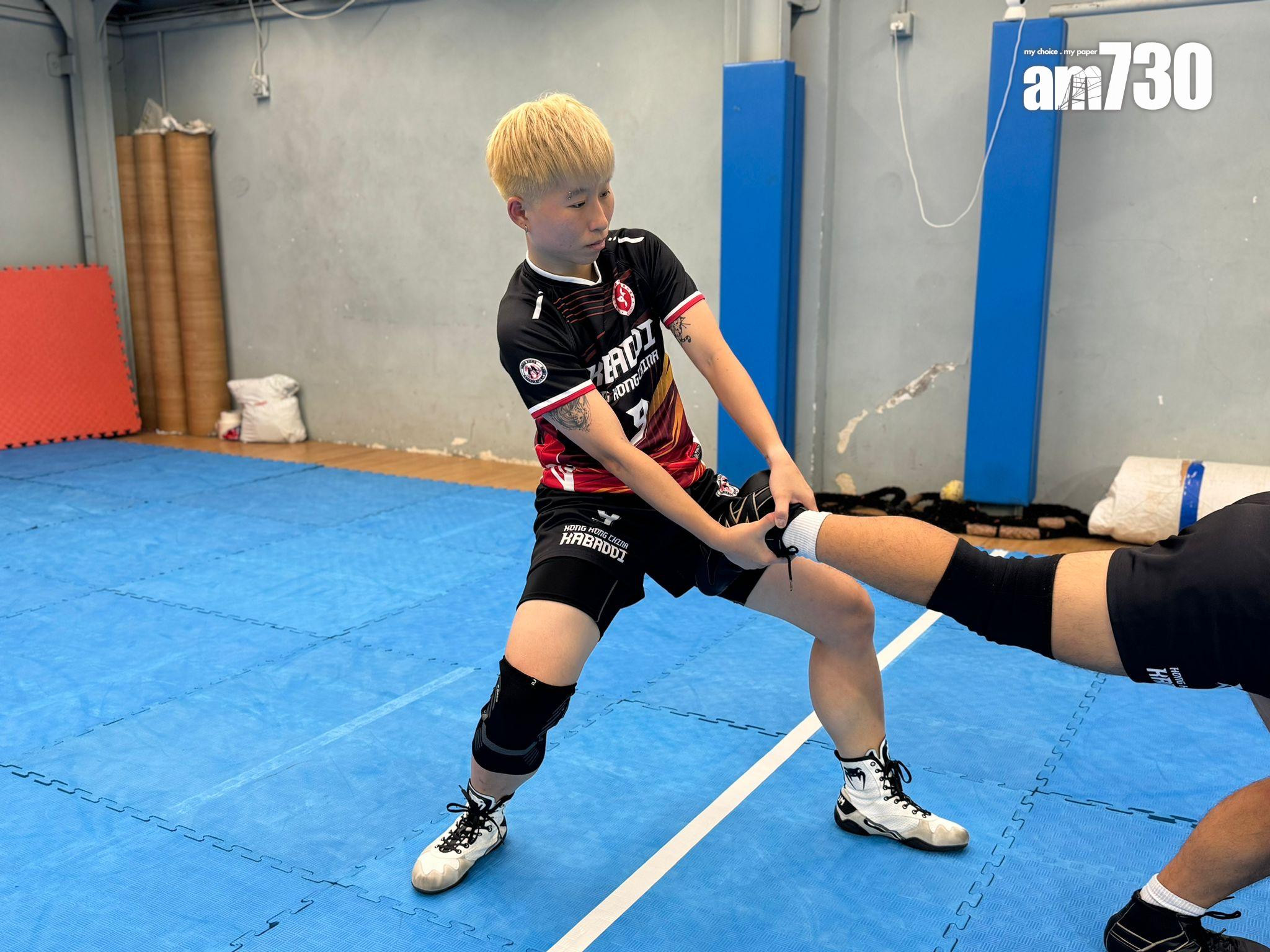 鄭紫琳是香港第一人出戰國際女子卡巴迪聯賽。