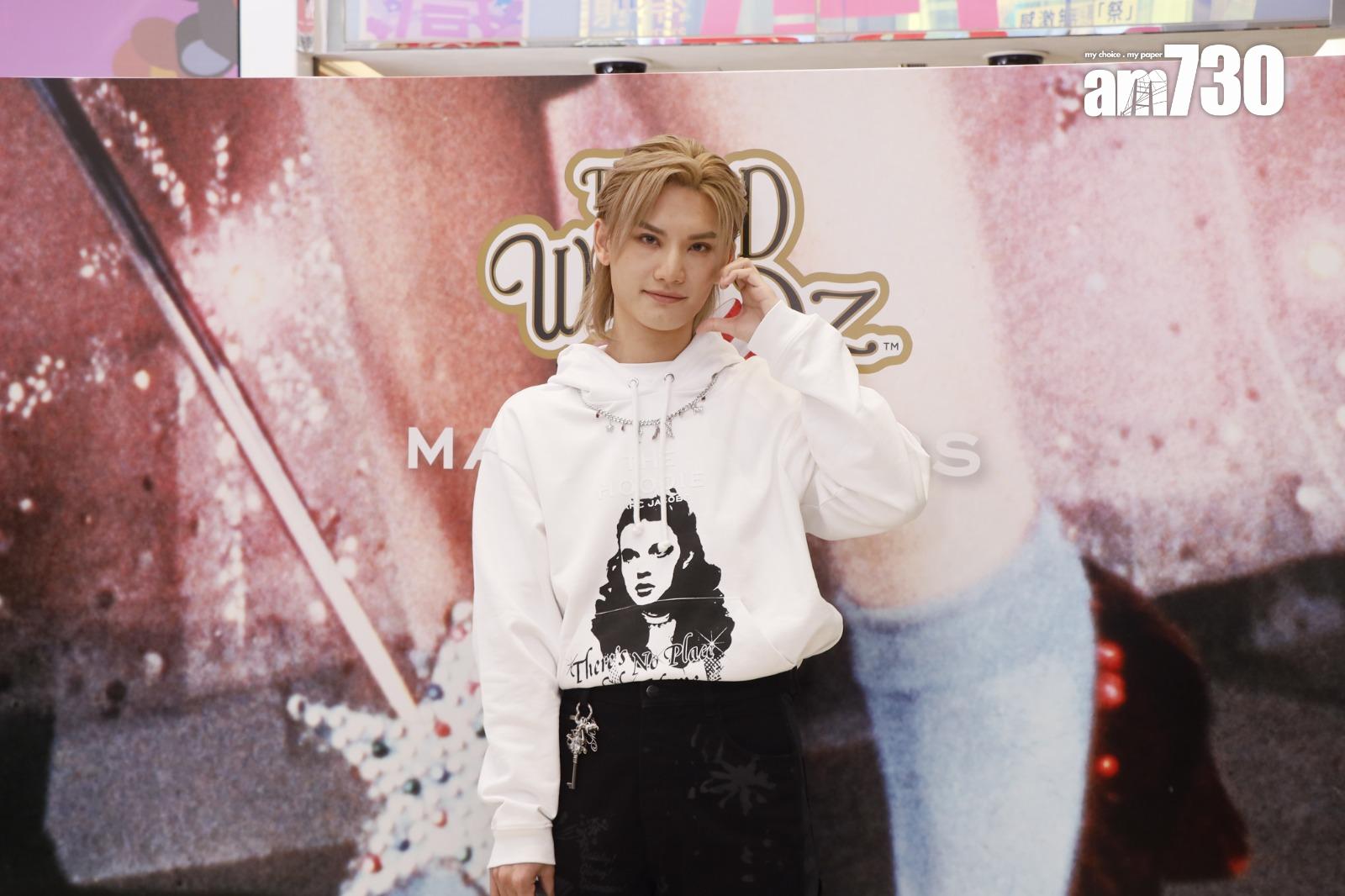 Jeremy為首次日本演出作準備,自言心情緊張。(娛樂組攝)