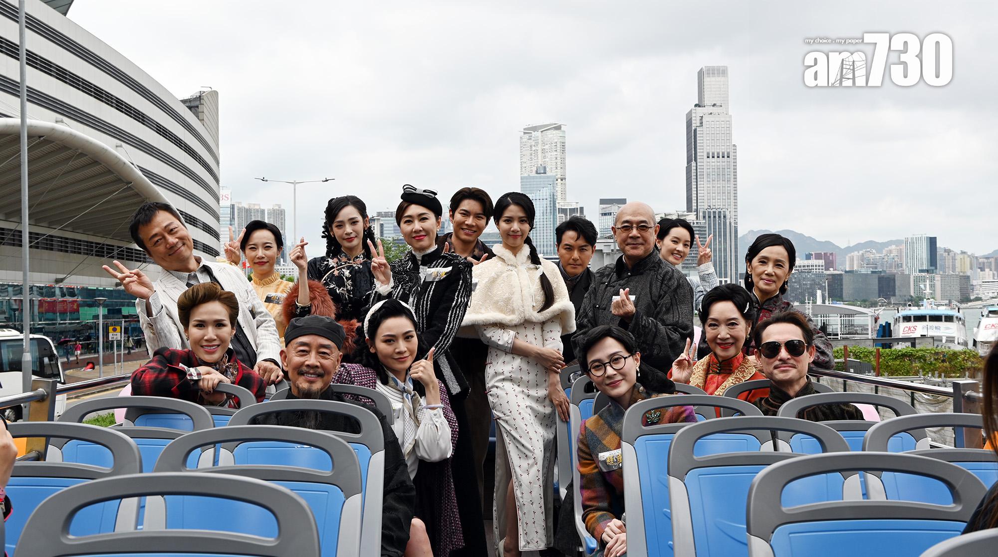 《巾幗梟雄之懸崖》宣傳,吸引數百群眾到場。(娛樂組攝)