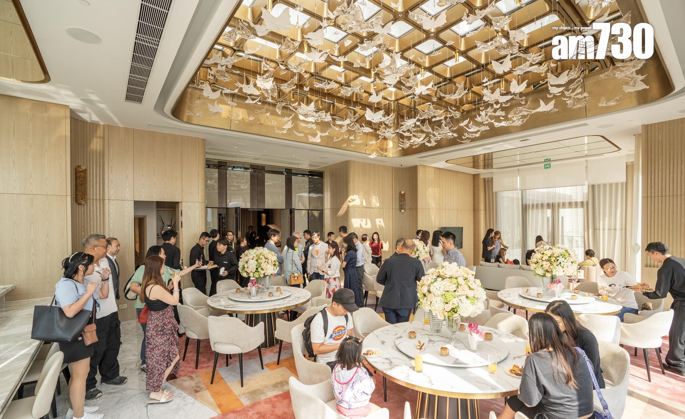 天瀧VIP活動吸引800人參與 率先參觀五星級住客會所及現樓單位|啟德新盤