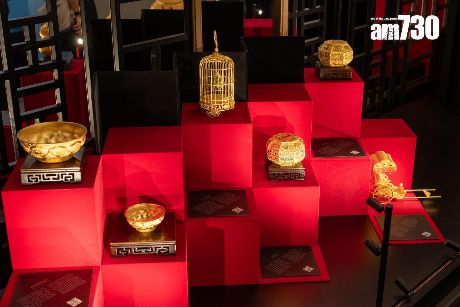 西九故宮與周大福簽署協議就中國黃金工藝展開教育項目,為期5年。(陳奕釗攝)