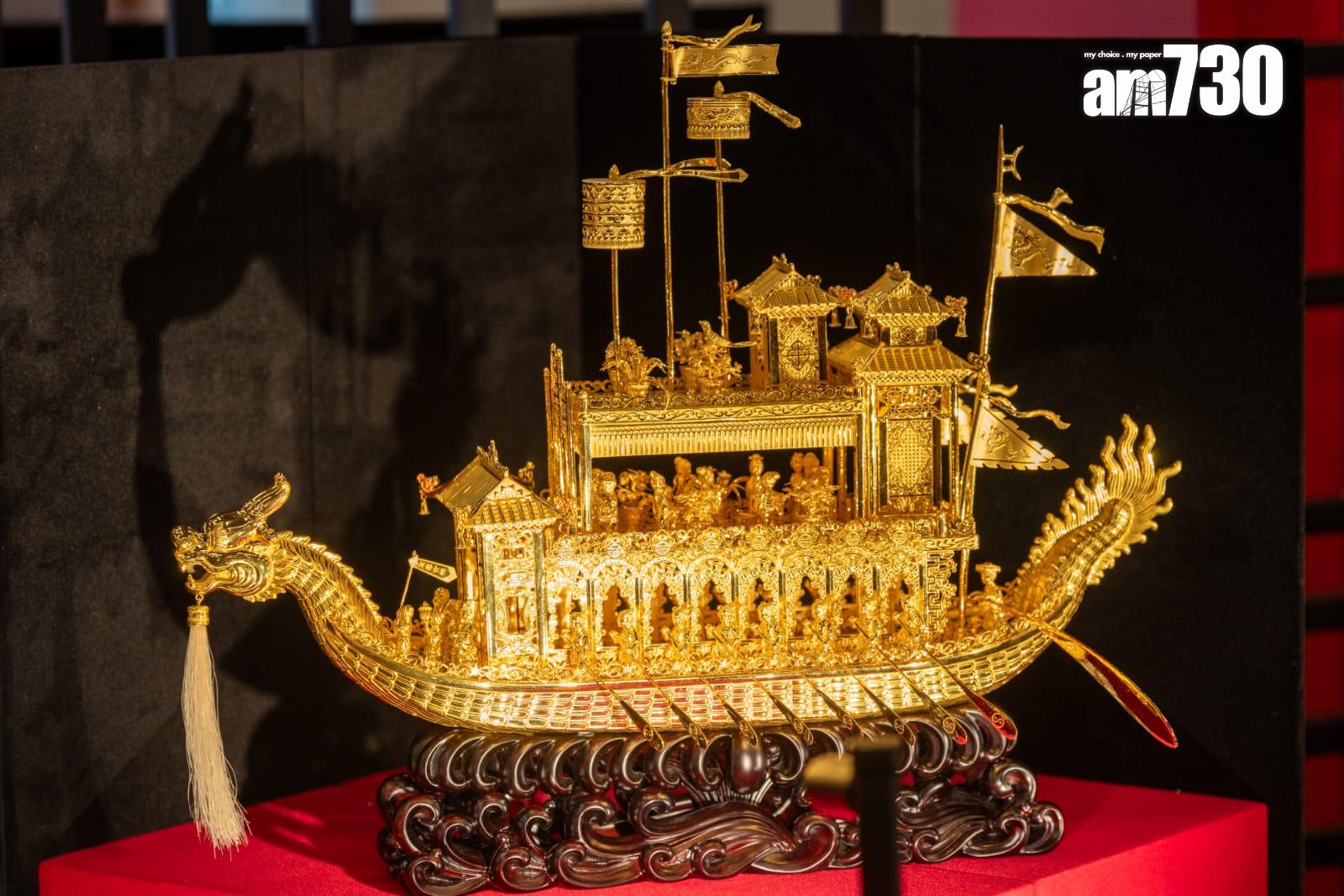 西九故宮與周大福簽署協議就中國黃金工藝展開教育項目,為期5年。(陳奕釗攝)