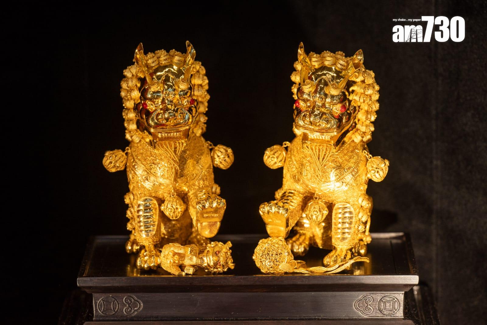 西九故宮與周大福簽署協議就中國黃金工藝展開教育項目,為期5年。(陳奕釗攝)