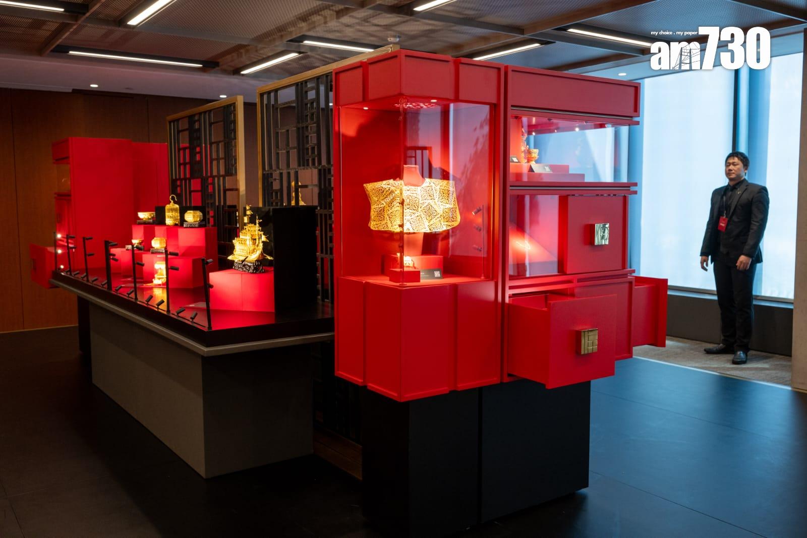 西九故宮與周大福簽署協議就中國黃金工藝展開教育項目,為期5年。(陳奕釗攝)