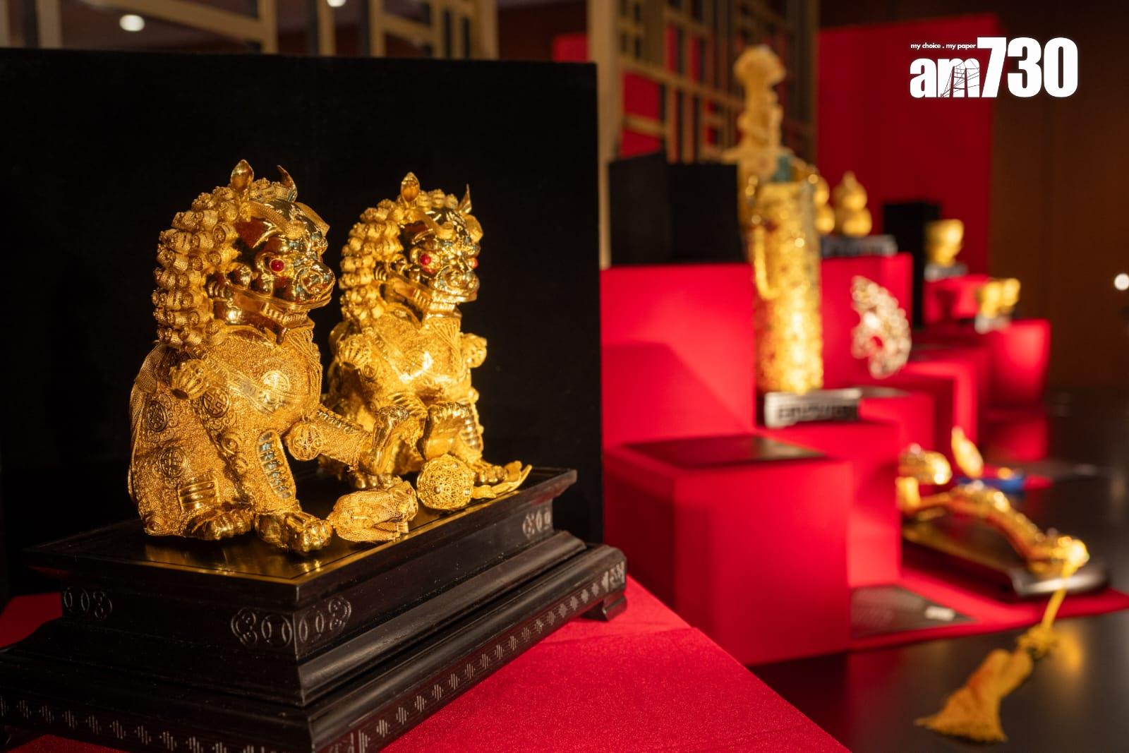 西九故宮與周大福簽署協議就中國黃金工藝展開教育項目,為期5年。(陳奕釗攝)