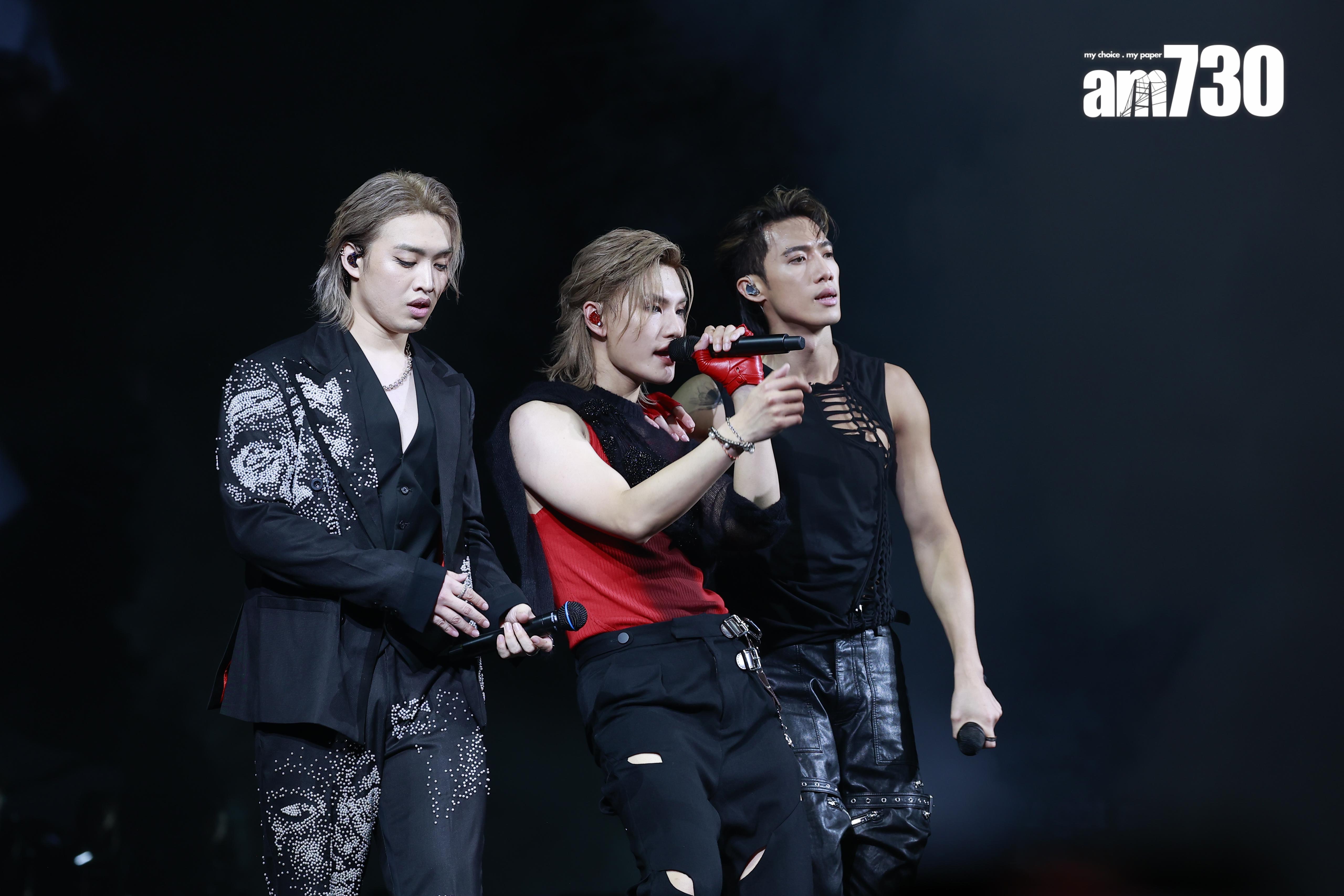 「巨豬柳」man爆跳唱《Blow》。(娛樂組攝)