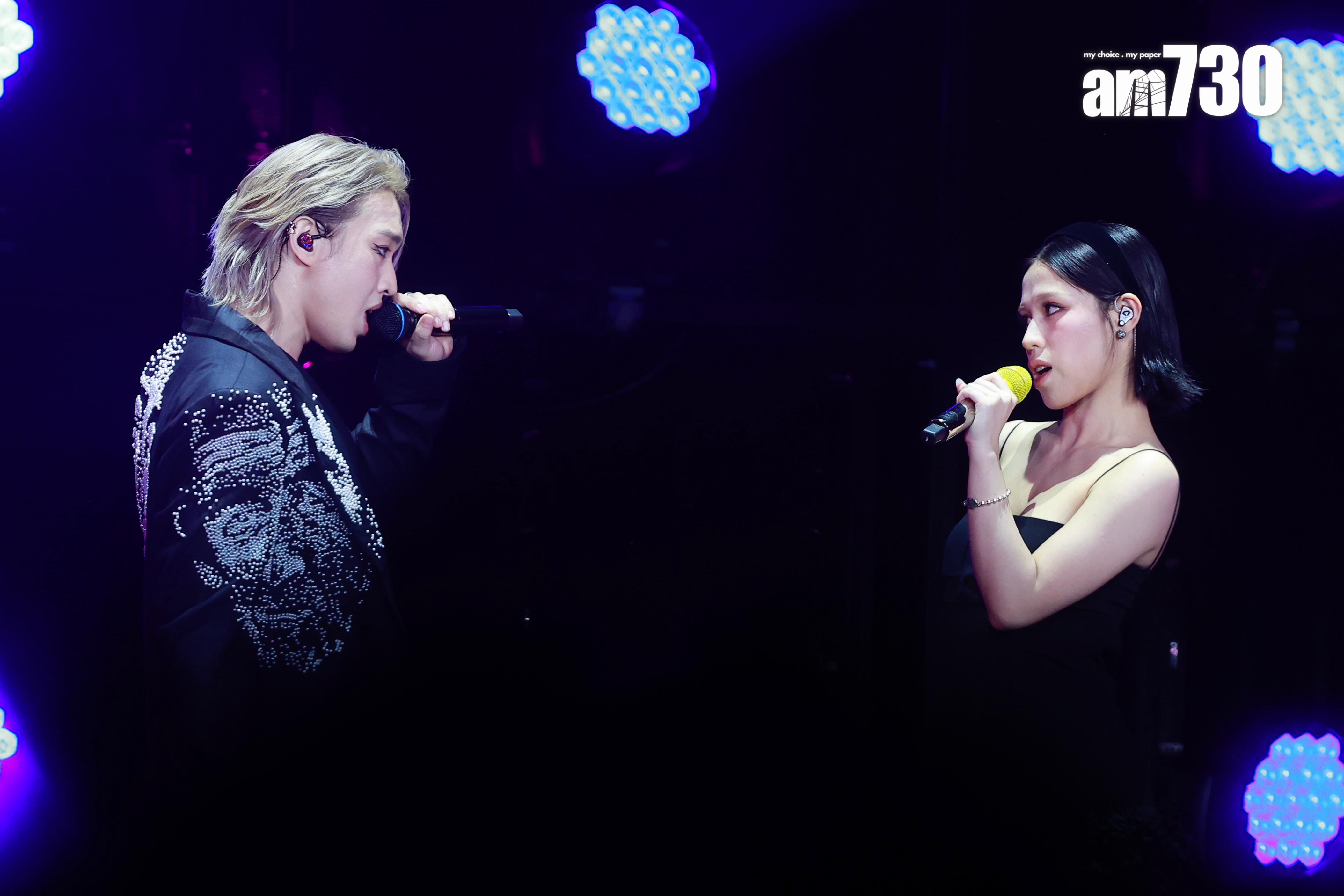 「舞王Jer」與Winka跳唱韓文歌《Trouble Maker》,舞姿性感誘人。(娛樂組攝)