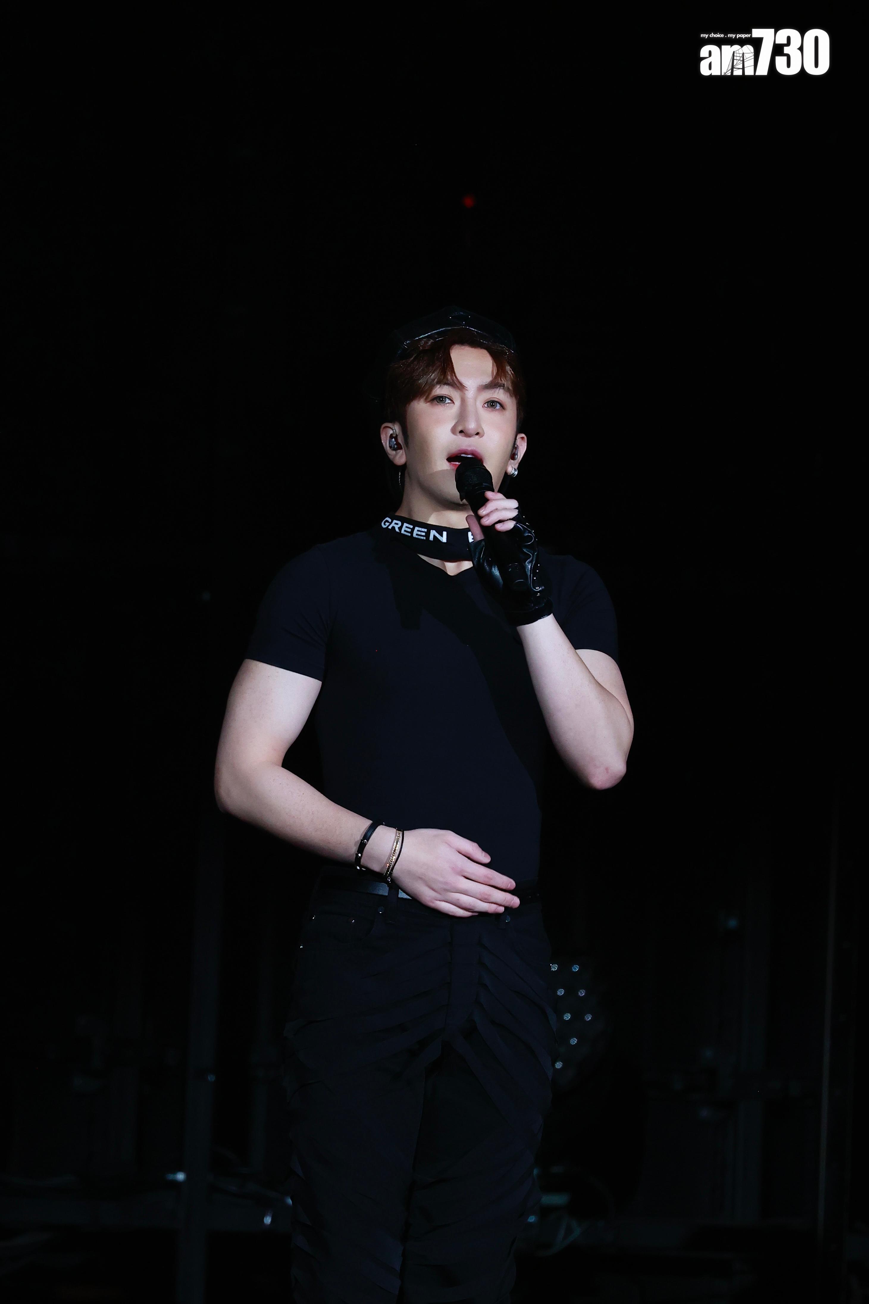 Anson Lo驚喜現身擔任的《MATCHICAL LIVE 2024》嘉賓,指6人花了不少心思排練。(娛纅組攝)