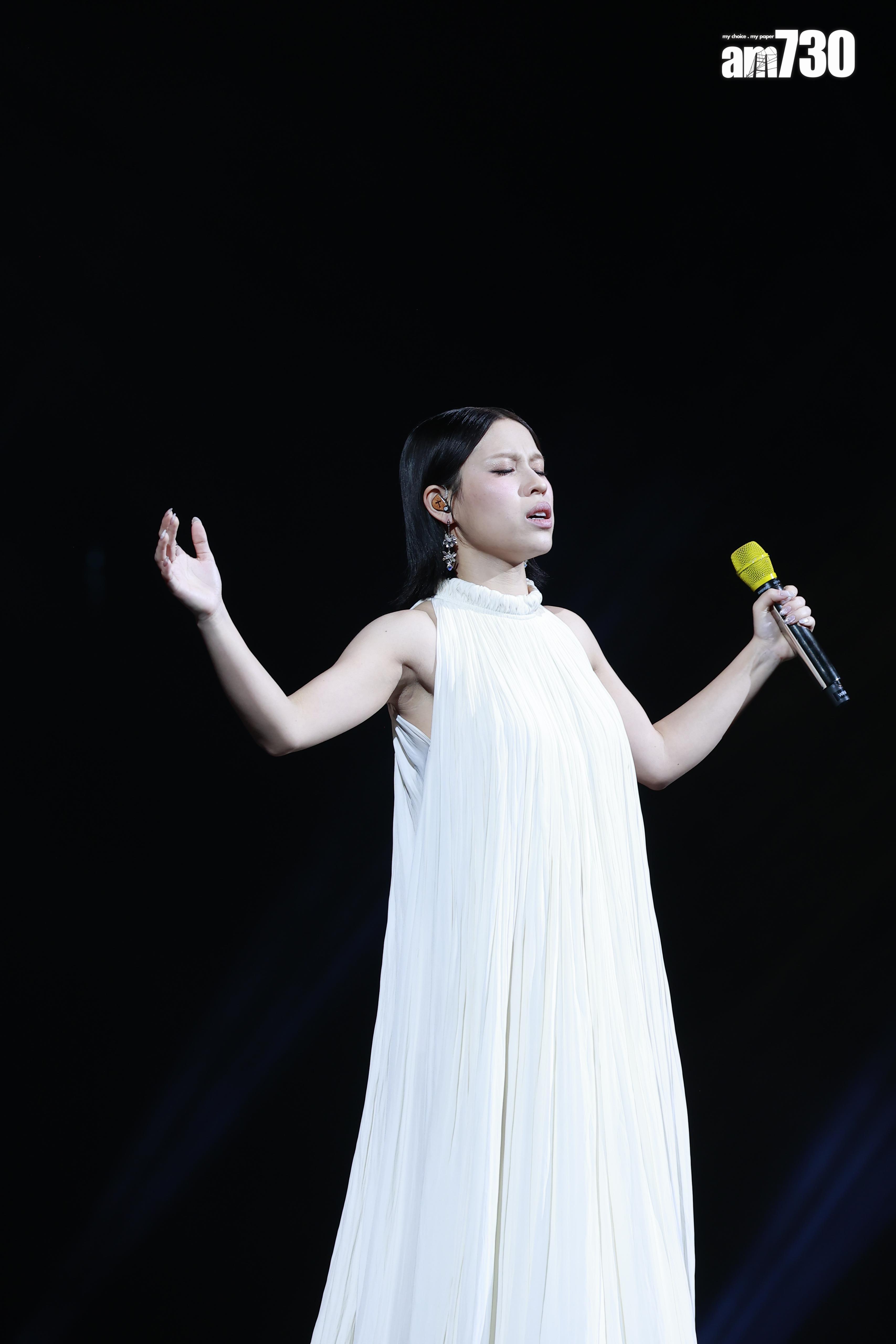 Winka與Marf合唱《奇異小姐》。(娛樂組攝)