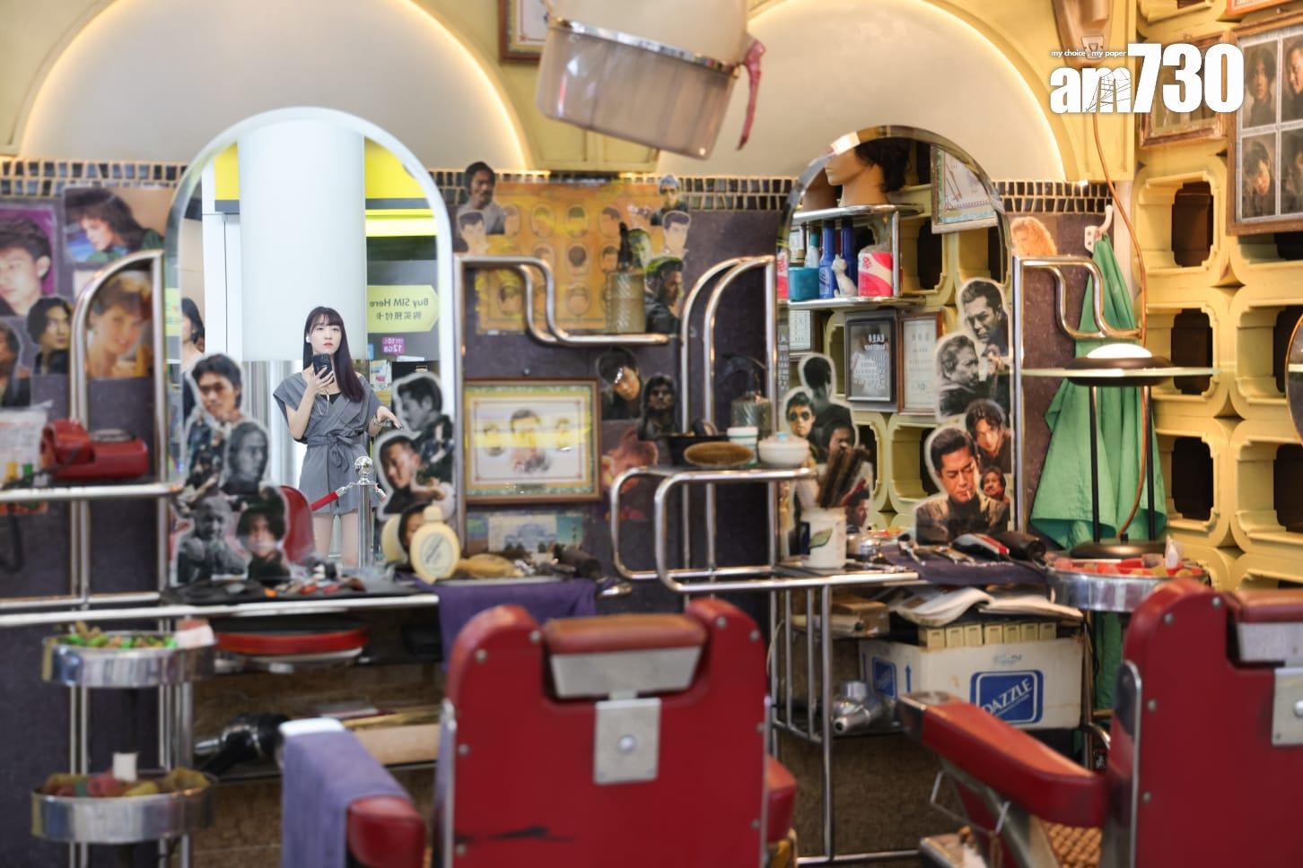 港產片《九龍城寨之圍城》多個寨城場景在機場展出(吳康琦攝)