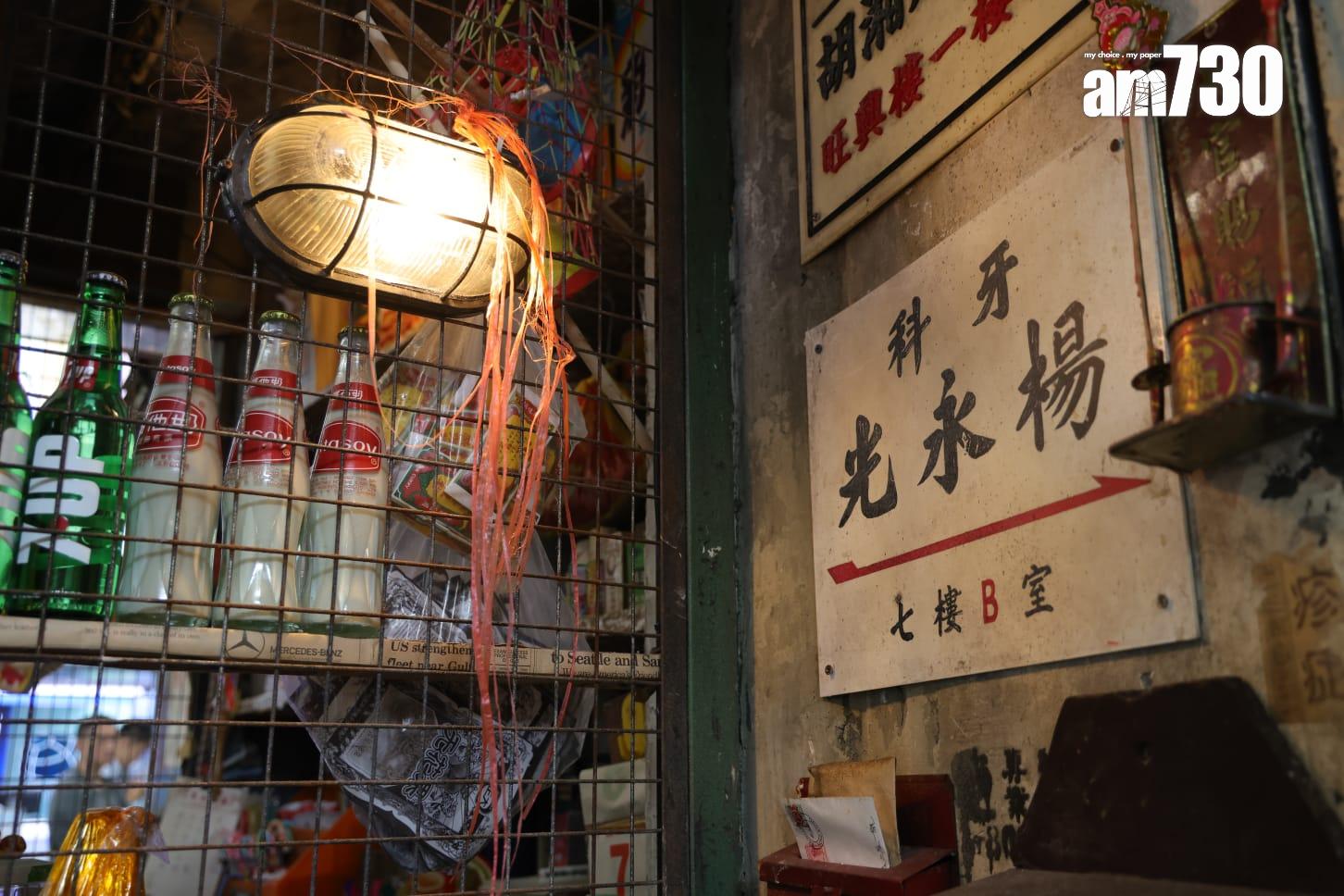 港產片《九龍城寨之圍城》多個寨城場景在機場展出(吳康琦攝)