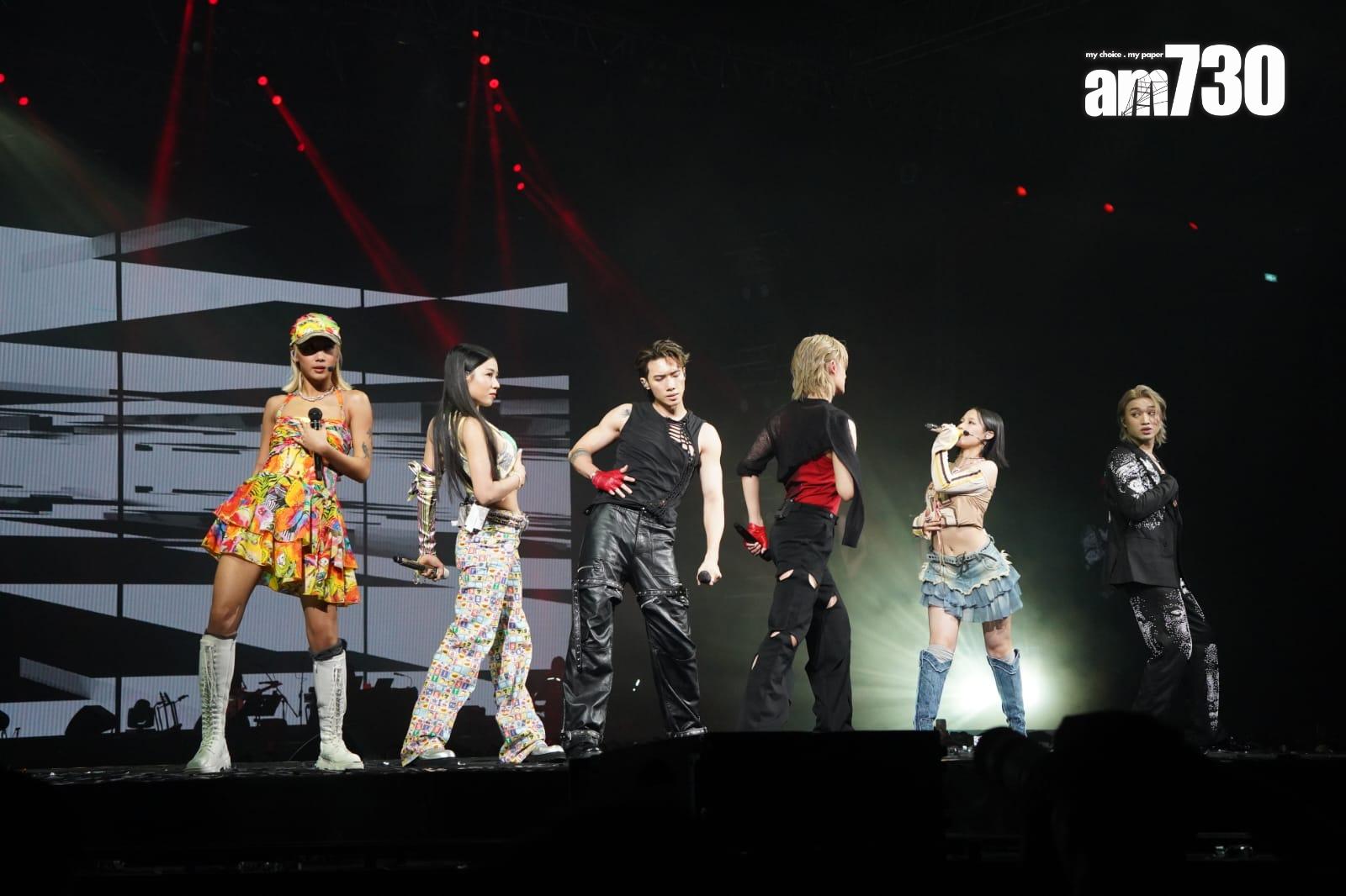 Edan擔任尾場嘉賓,更一度舉起Stanley,過程驚險。(吳康琦攝)