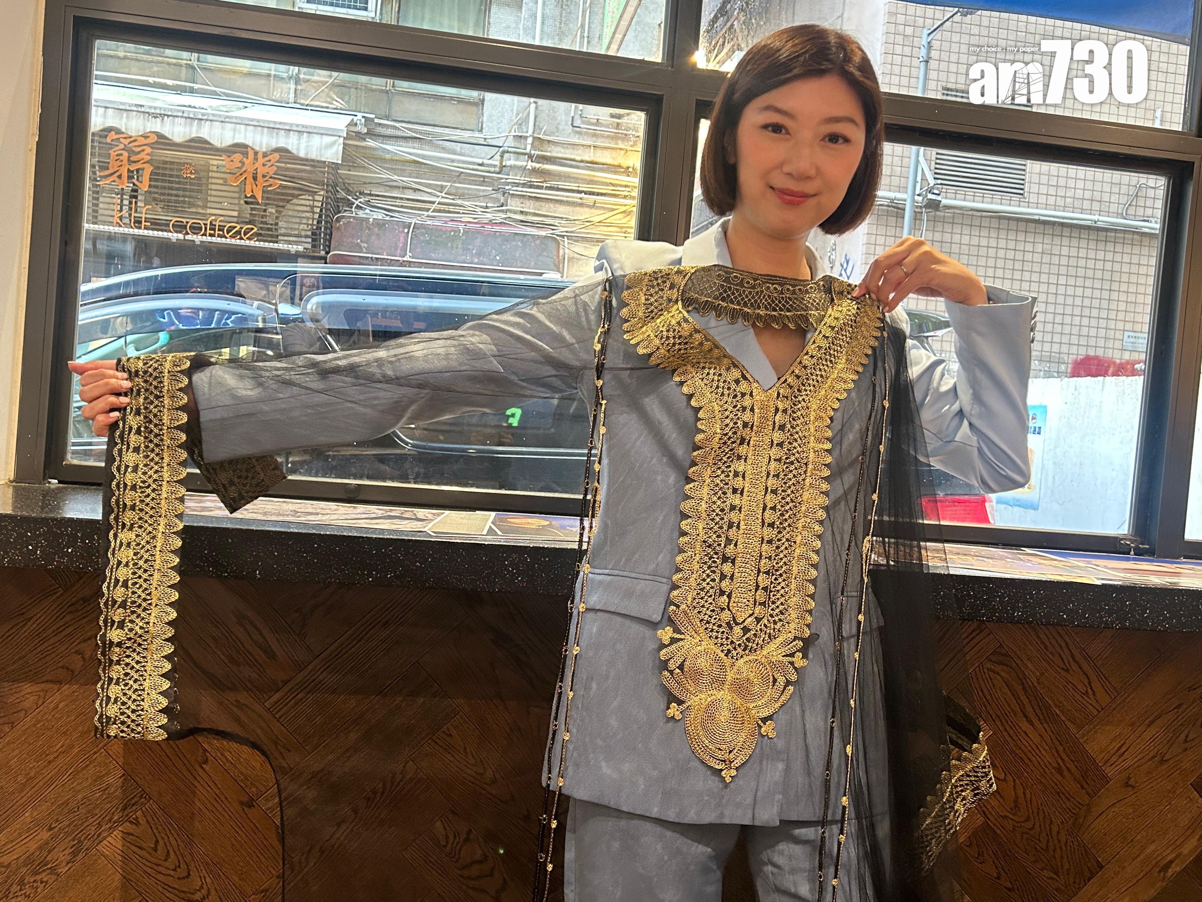 Ray Online|容海恩茶敍分享到科威特招商引資 回應早前偕夫遊日被偷拍(陳芷晴攝)