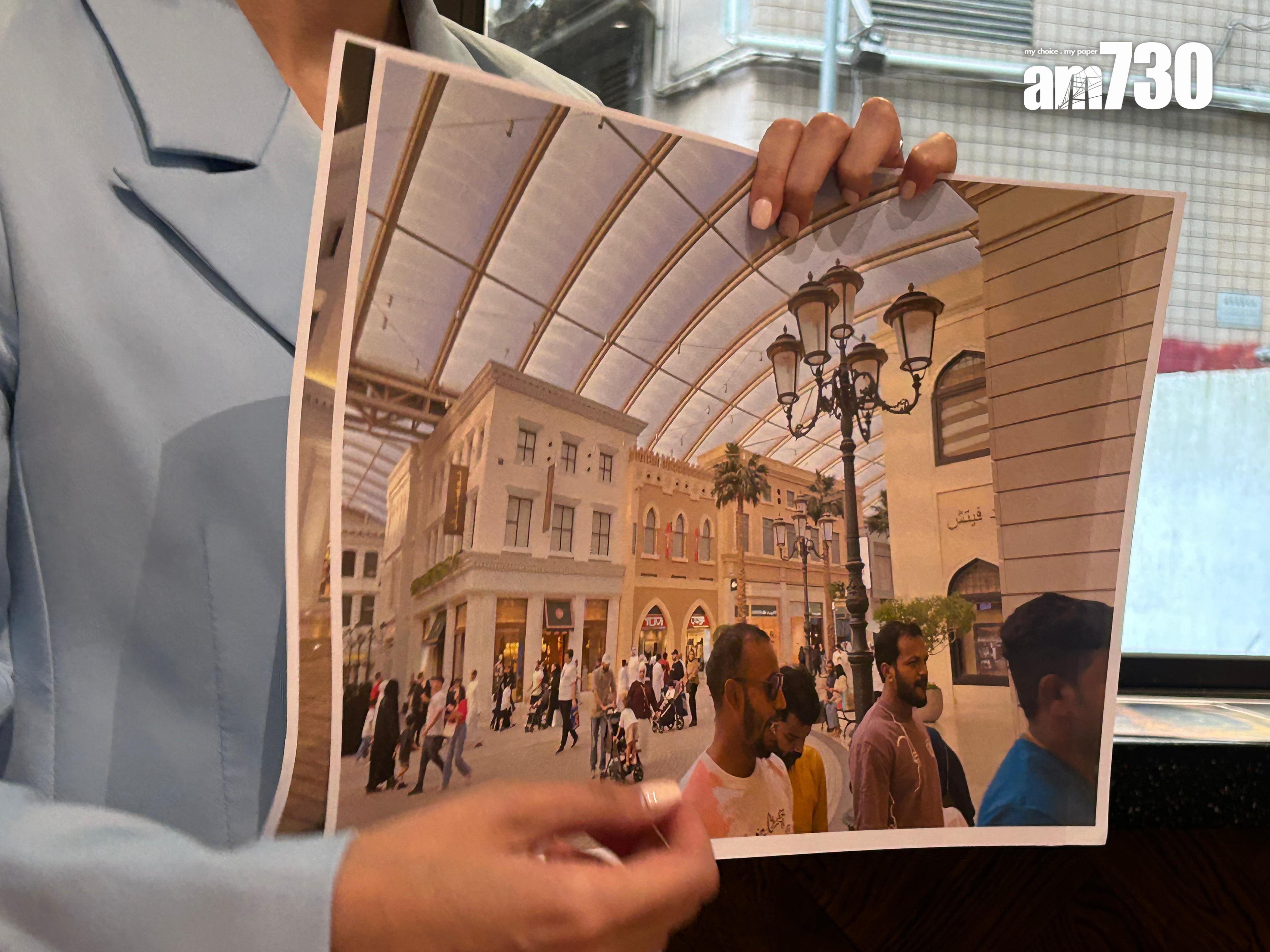 Ray Online|容海恩茶敍分享到科威特招商引資 回應早前偕夫遊日被偷拍(陳芷晴攝)