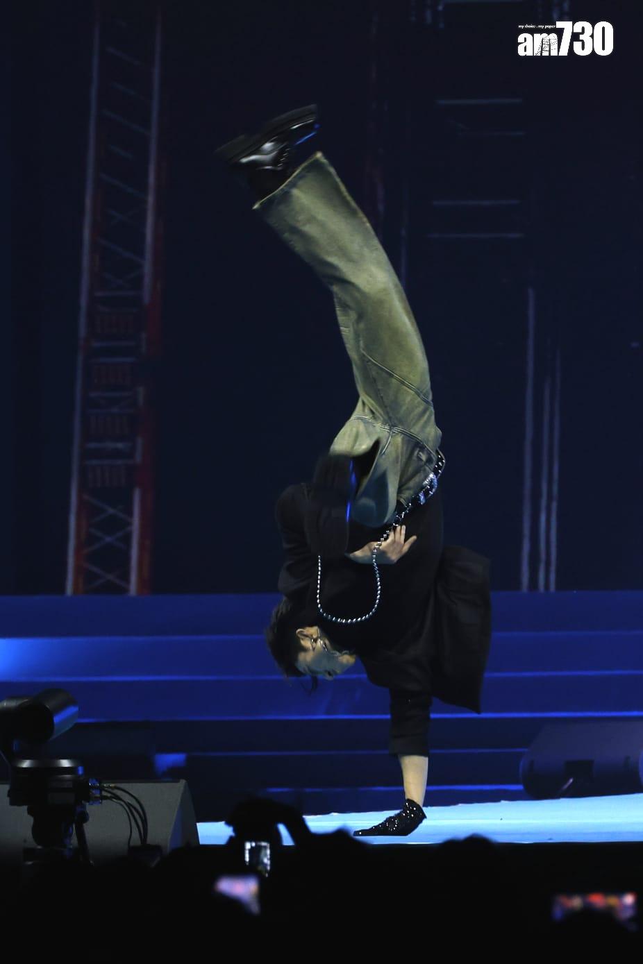 Lyman為《ViuTV 2025節目巡禮》表演。(林俊源攝)