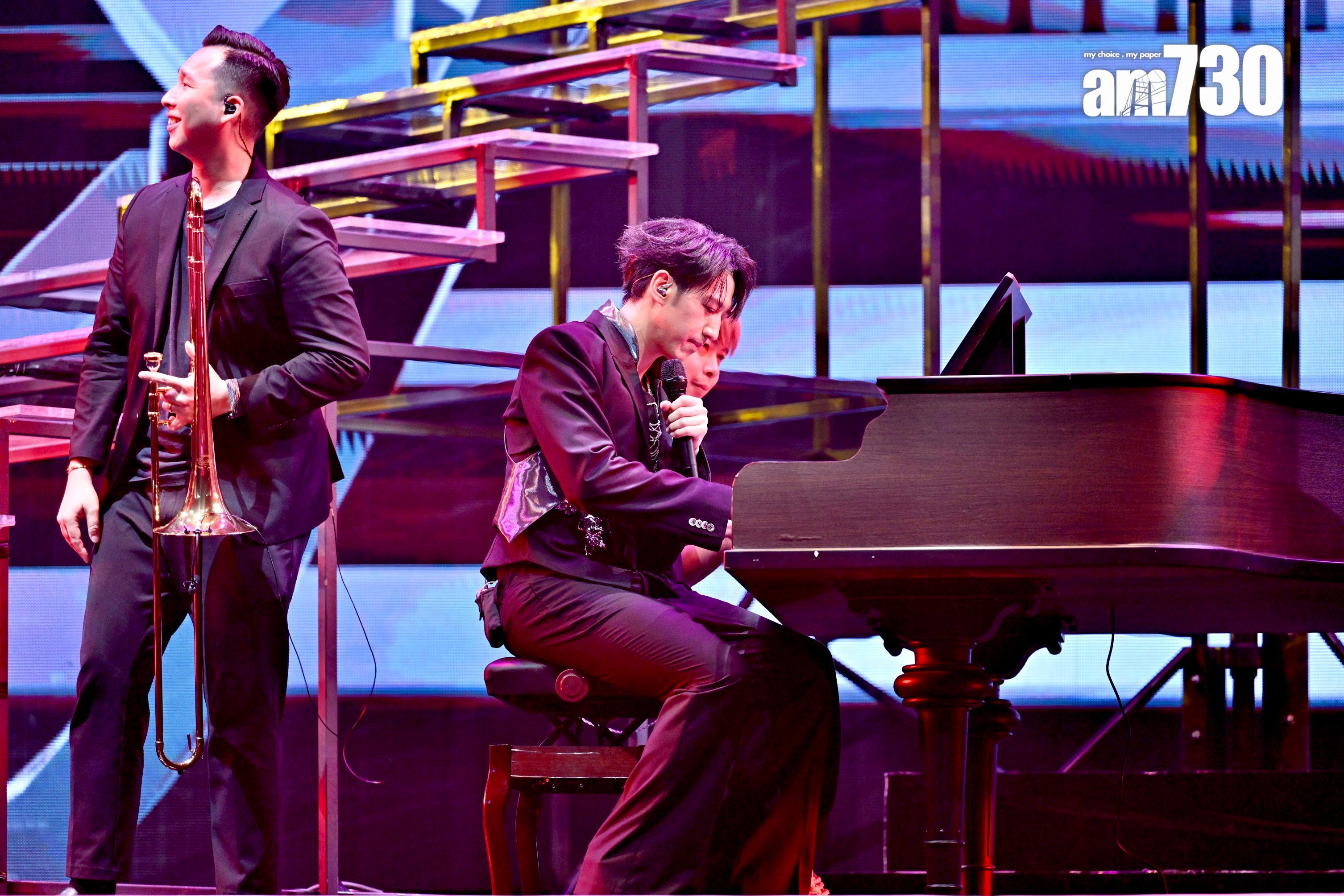 《the SOUNDTRACK of my LIFE 馮允謙演唱會2024》花絮。(娛樂組攝)