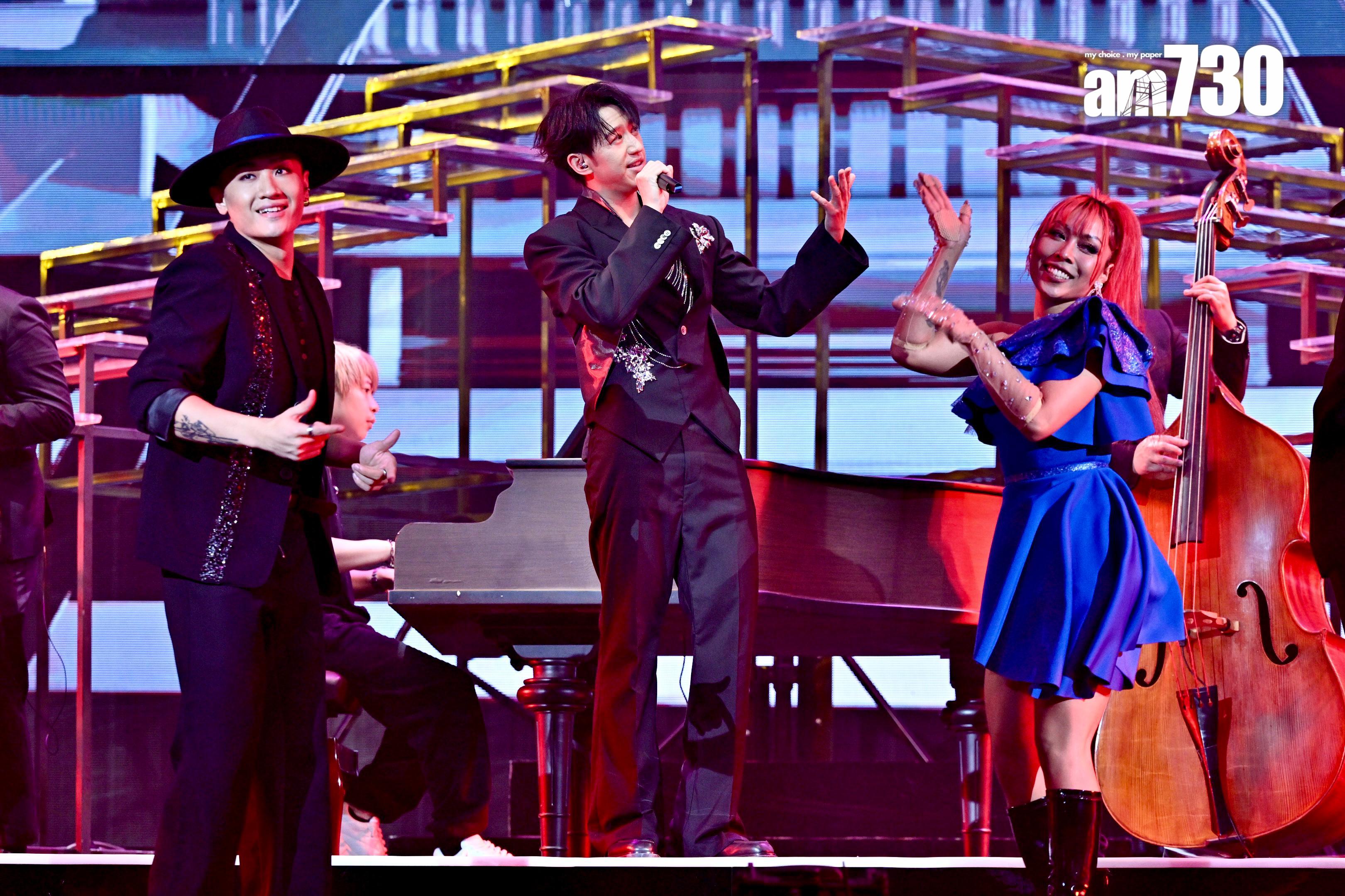 《the SOUNDTRACK of my LIFE 馮允謙演唱會2024》花絮。(娛樂組攝)