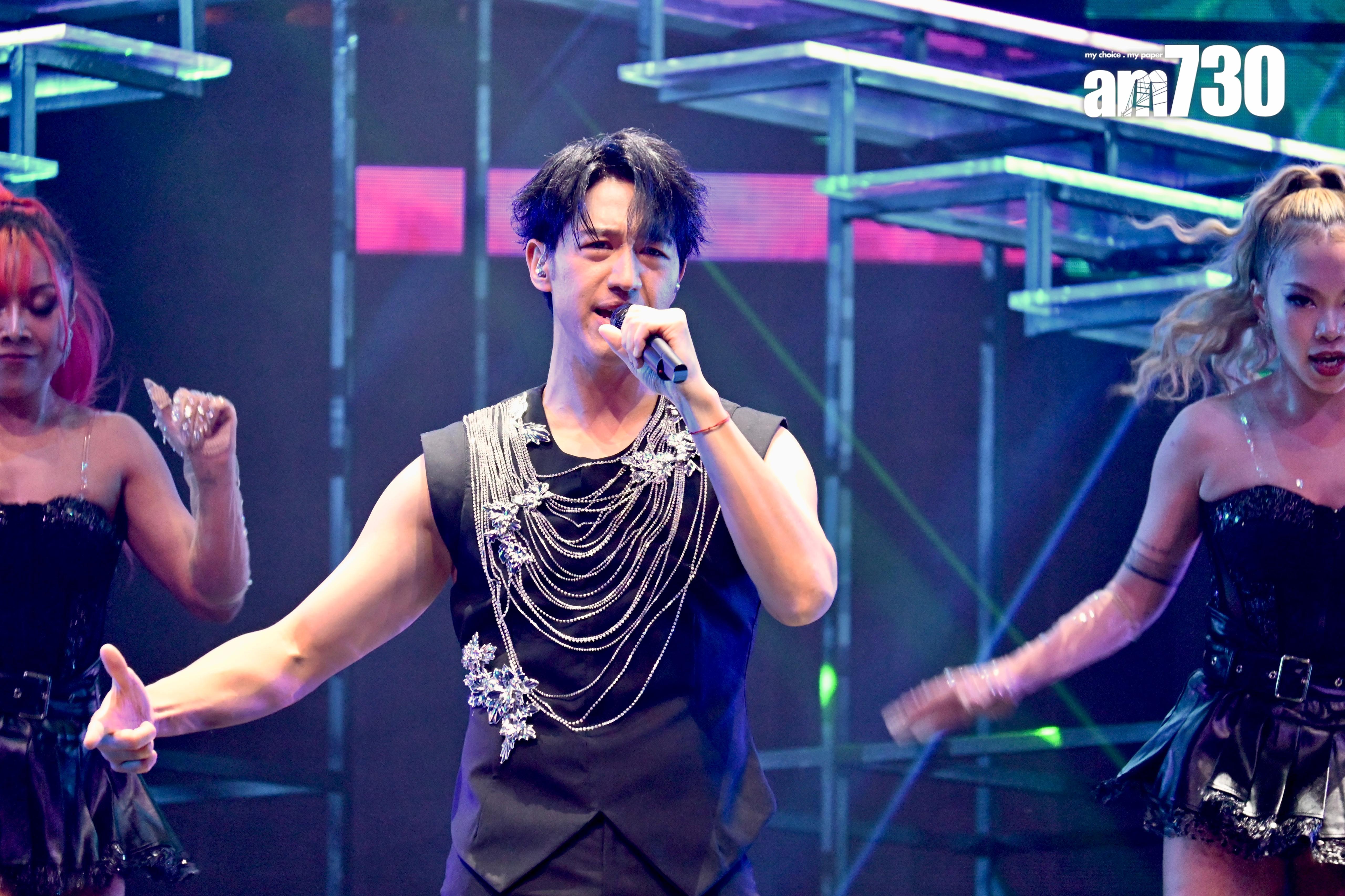 《the SOUNDTRACK of my LIFE 馮允謙演唱會2024》花絮。(娛樂組攝)