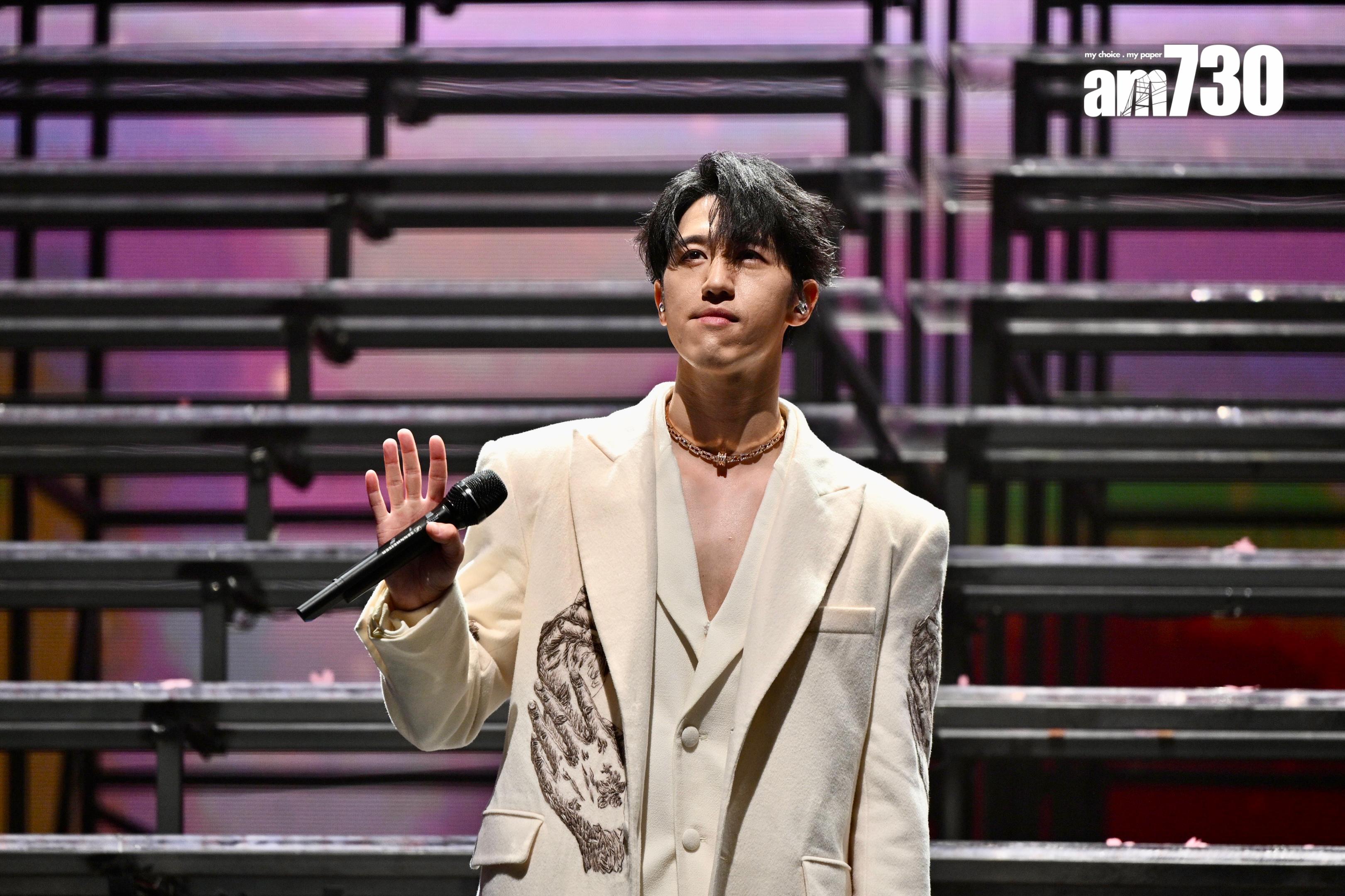 Jay Fung表示今年有很多演出,但大家仍選擇了馮允謙,非常感謝大家。