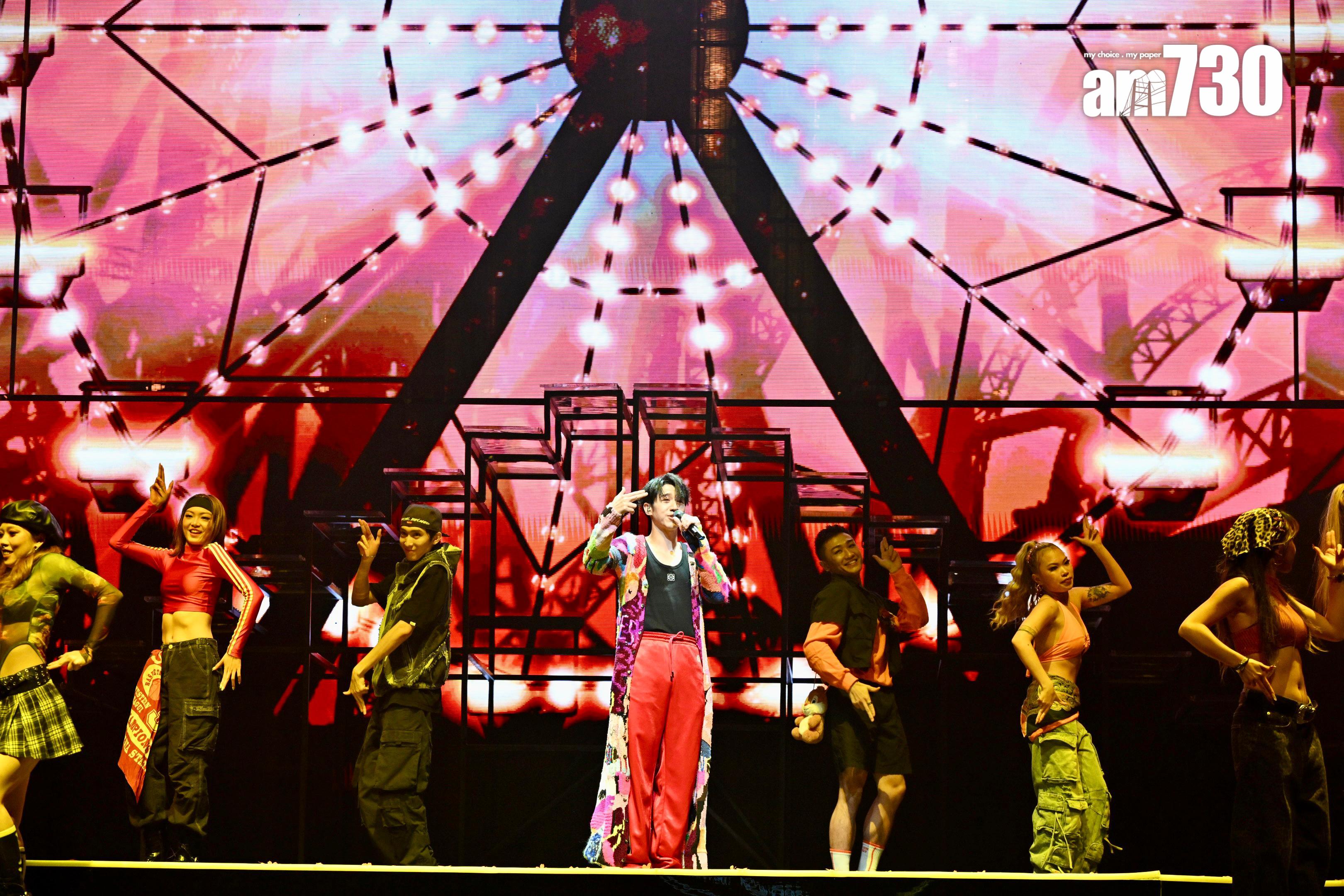 《the SOUNDTRACK of my LIFE 馮允謙演唱會2024》花絮。(娛樂組攝)