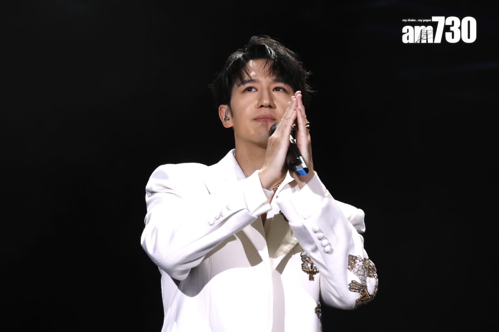 Jay Fung「the SOUNDTRACK of my LIFE馮允謙演唱會2024」尾場。(林俊源攝)