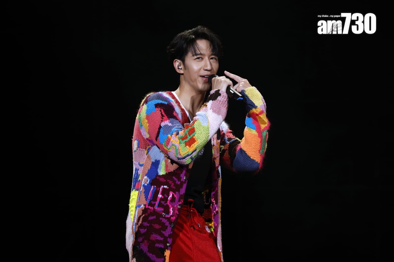 Jay Fung「the SOUNDTRACK of my LIFE馮允謙演唱會2024」尾場。(林俊源攝)