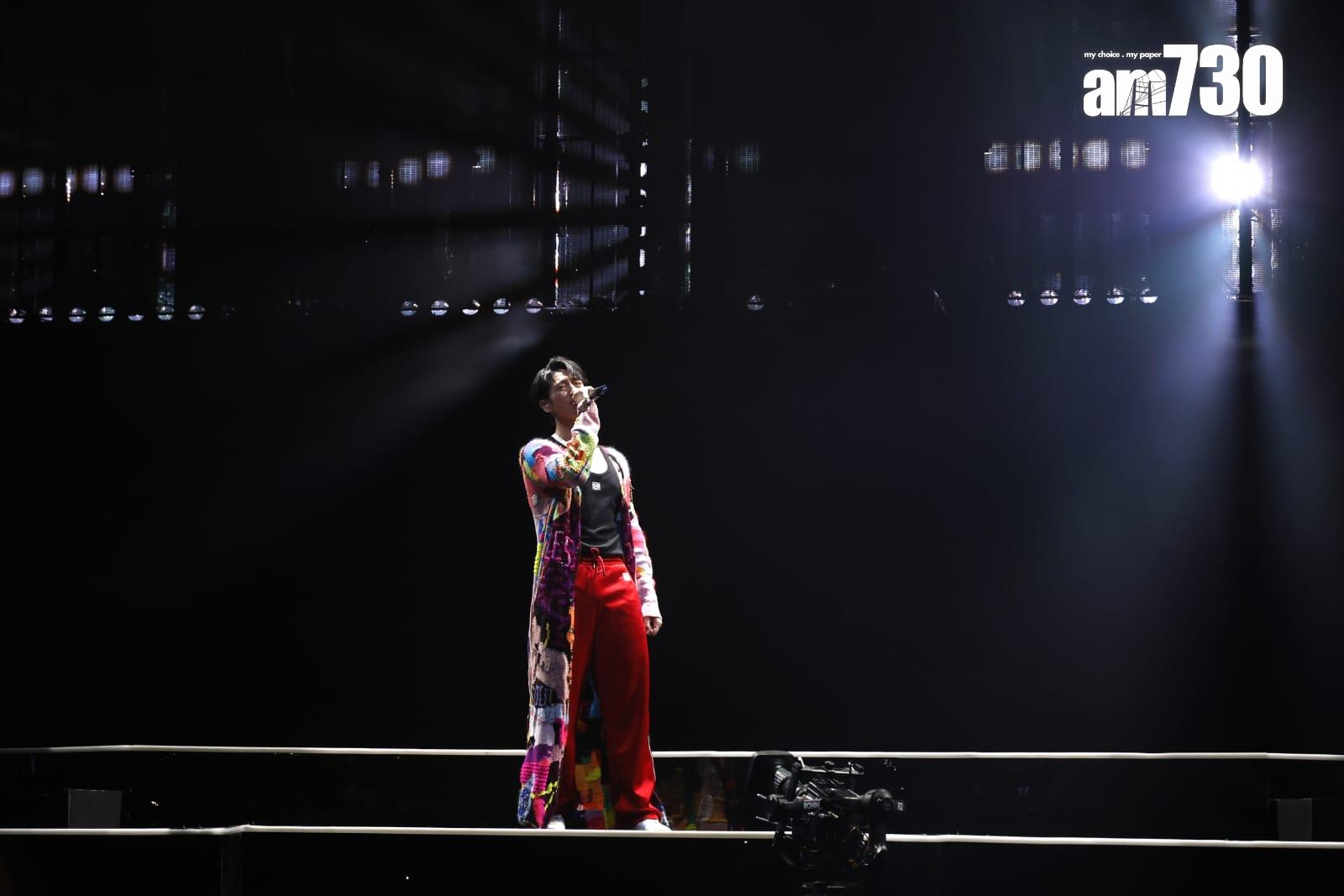 Jay Fung「the SOUNDTRACK of my LIFE馮允謙演唱會2024」尾場。(林俊源攝)