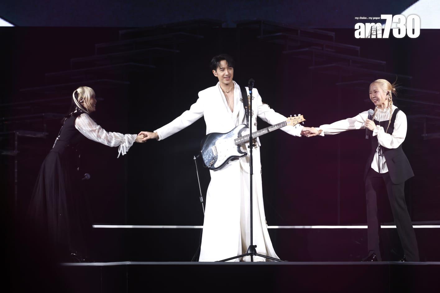 Jay Fung「the SOUNDTRACK of my LIFE馮允謙演唱會2024」尾場。(林俊源攝)