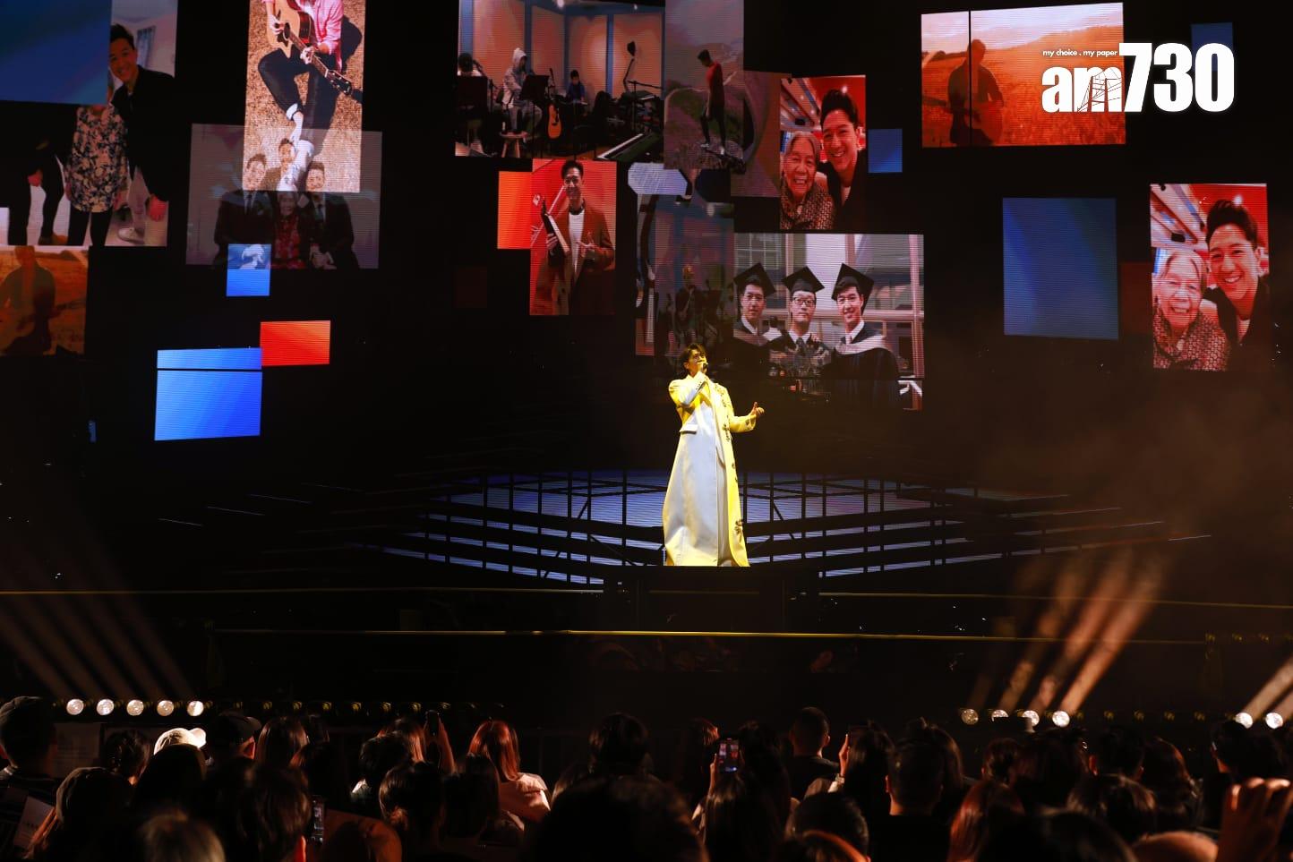 Jay Fung「the SOUNDTRACK of my LIFE馮允謙演唱會2024」尾場。(林俊源攝)