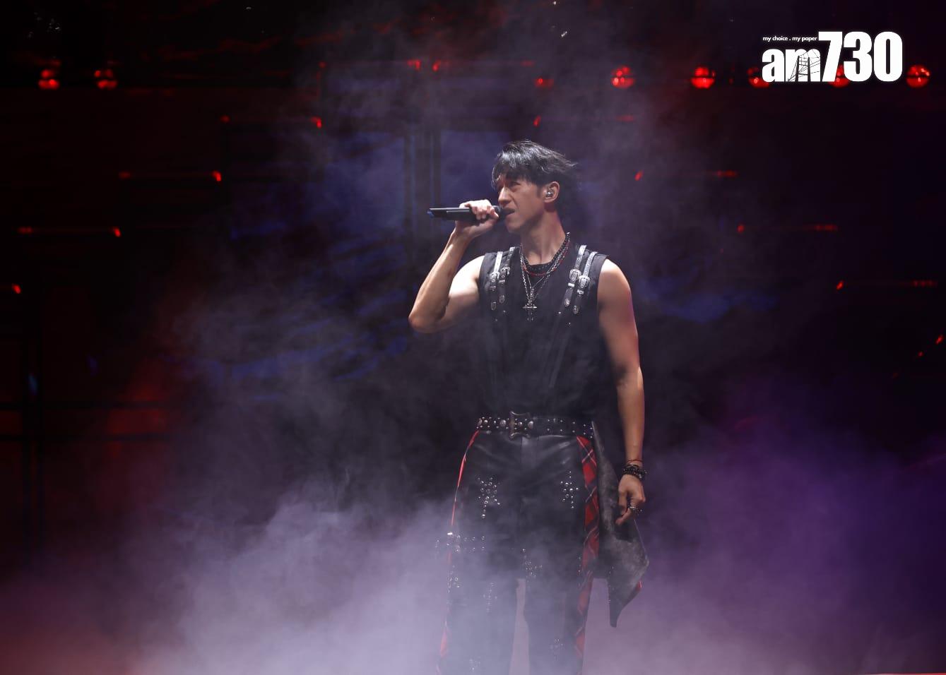 Jay Fung「the SOUNDTRACK of my LIFE馮允謙演唱會2024」尾場。(林俊源攝)