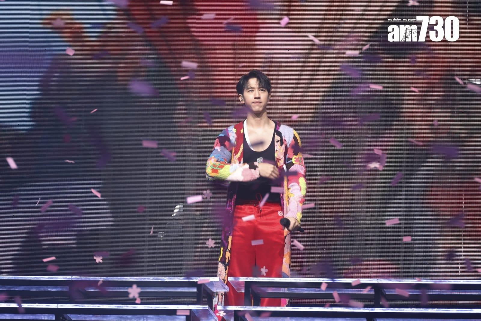 Jay Fung「the SOUNDTRACK of my LIFE馮允謙演唱會2024」尾場。(林俊源攝)