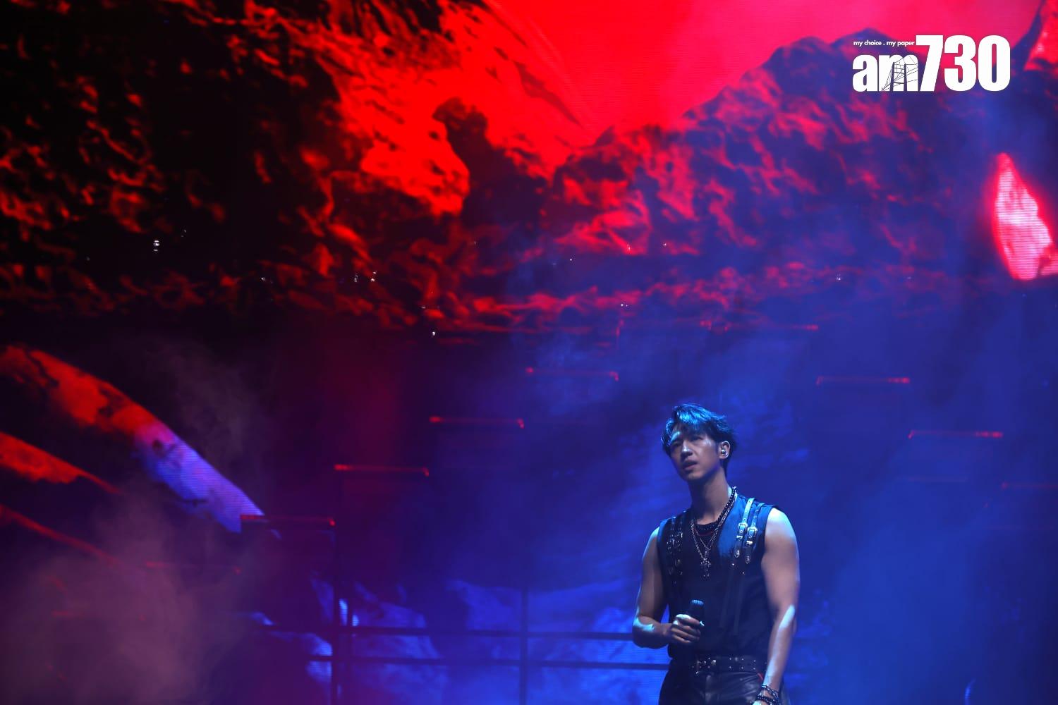 Jay Fung「the SOUNDTRACK of my LIFE馮允謙演唱會2024」尾場。(林俊源攝)