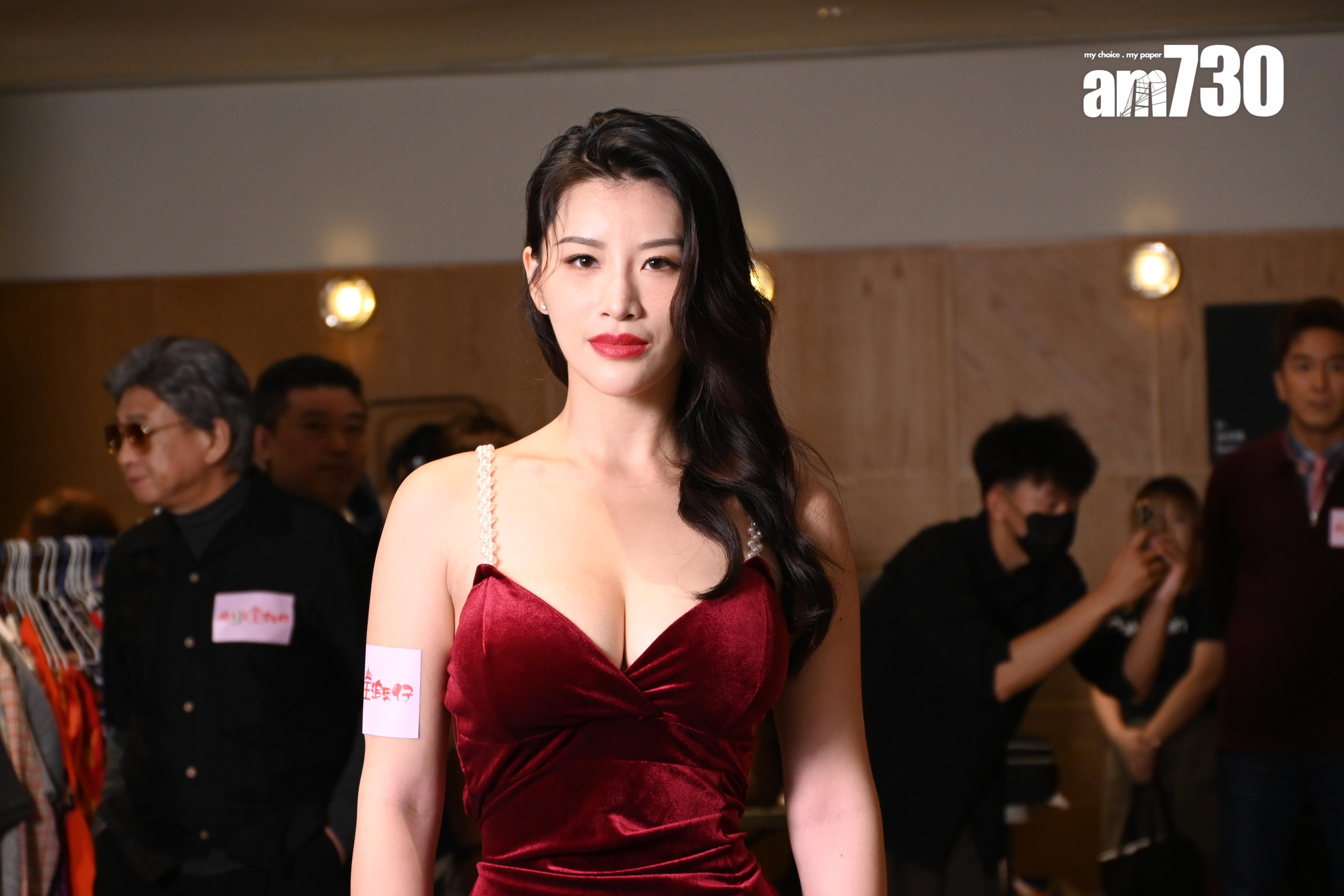 郭珮文有份參演《麻雀女王追男仔》,但因為未收到劇本,所以完全唔知自己要做甚麼。(娛樂組攝)