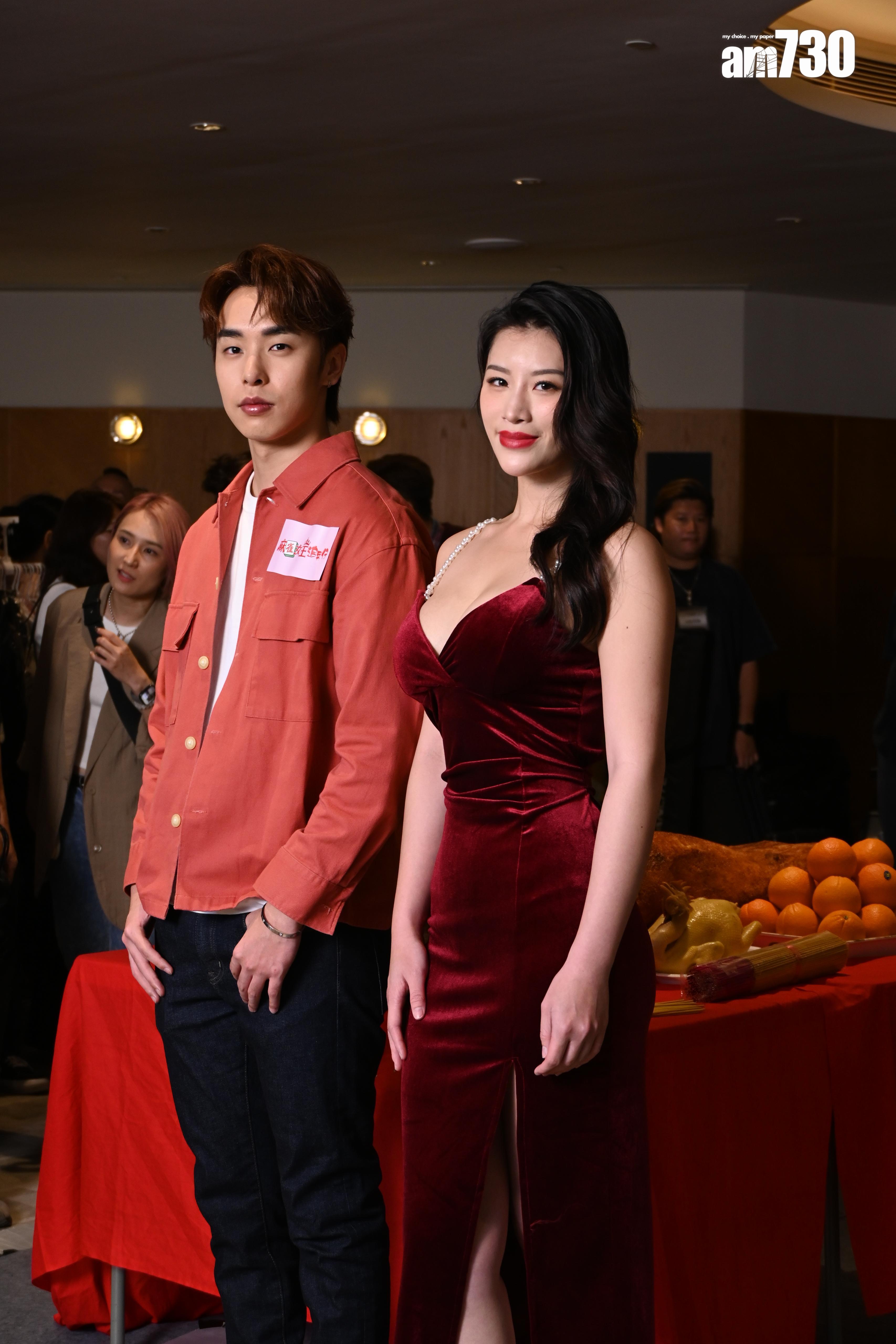 郭珮文有份參演《麻雀女王追男仔》,但因為未收到劇本,所以完全唔知自己要做甚麼。(娛樂組攝)