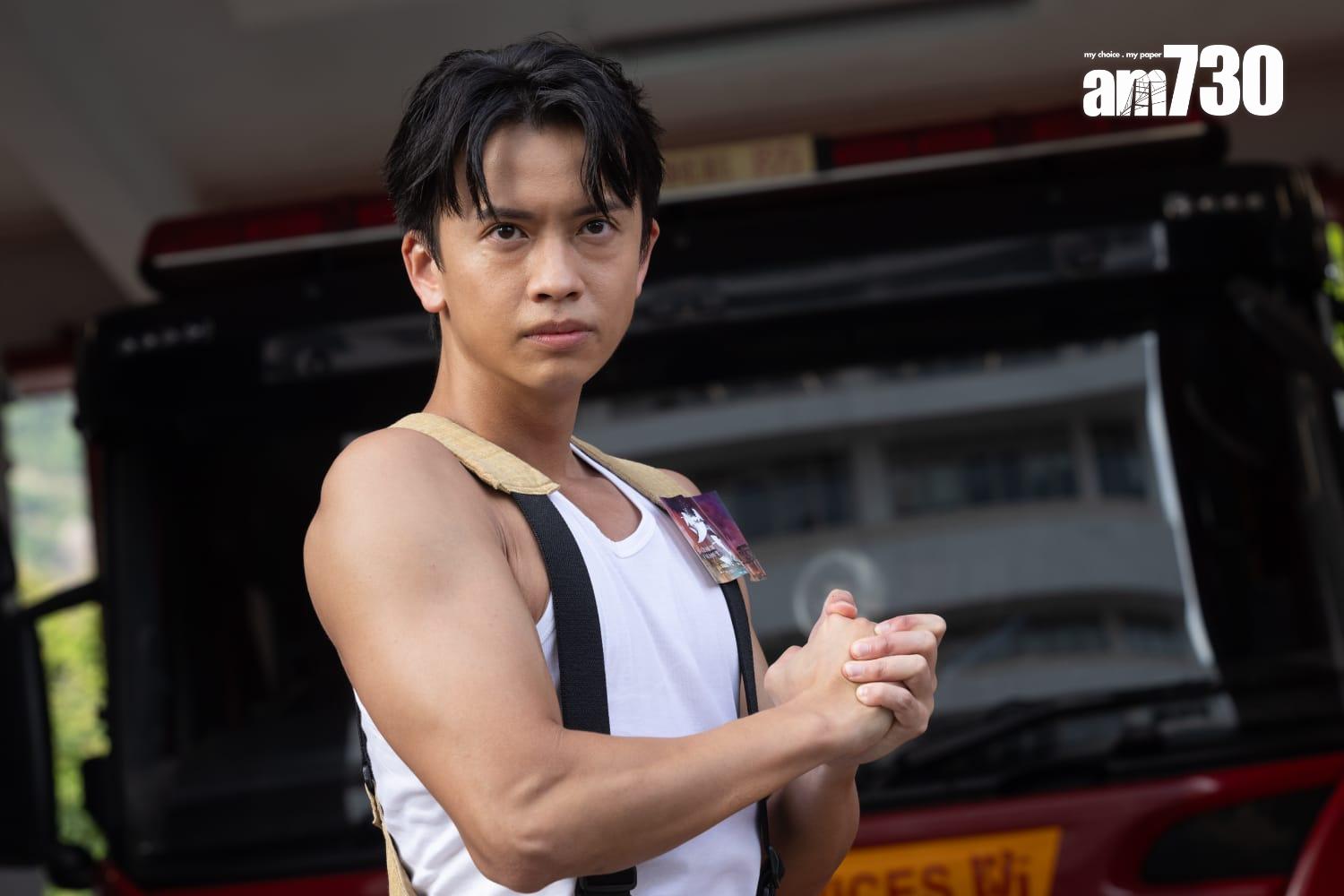 Locker為《焚城》開金口,合唱電影歌曲《一世隊友》。(蘇文傑攝)