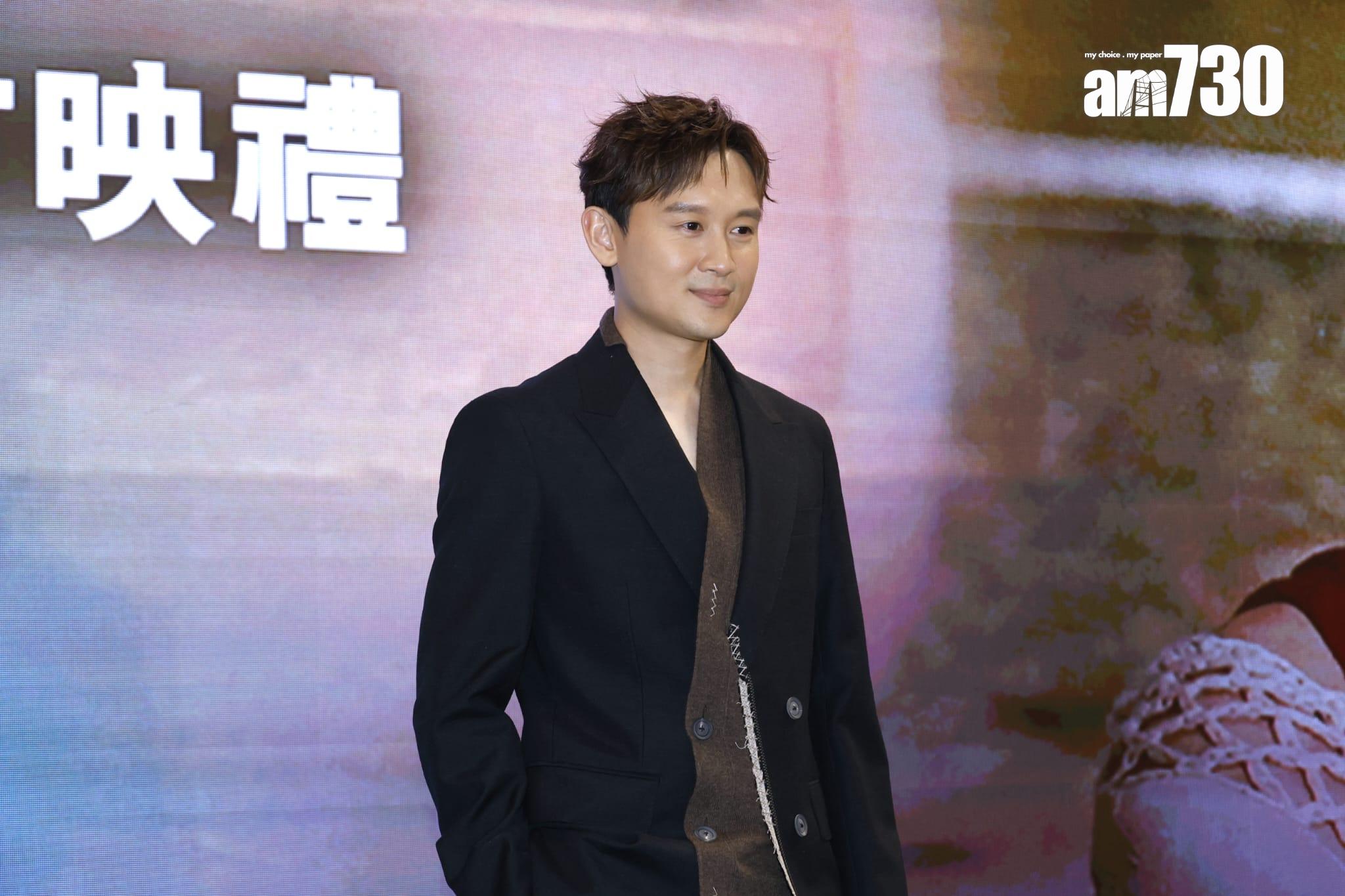 凌文龍出席《把幸福拉近一點》慈善首映。(林俊源攝)