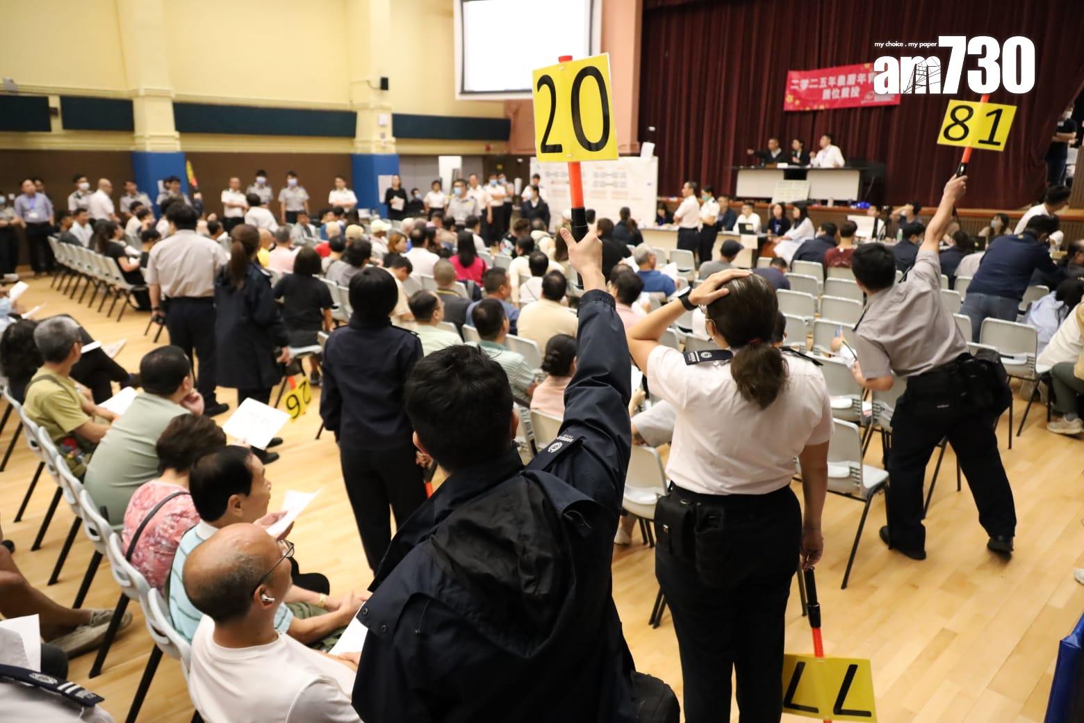 維園年宵攤位競投今開鑼 兩快餐攤位底價成交 最貴18.4萬(鍾式明攝)