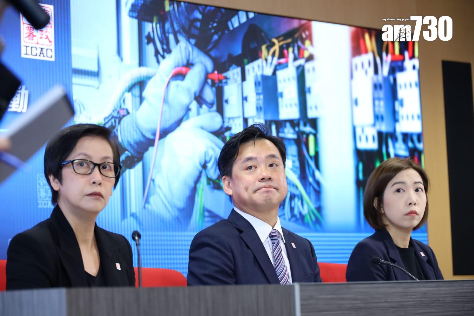 廉署拘148人涉假文件獲取認可資格 涉挖泥及電力工程(鍾式明攝)