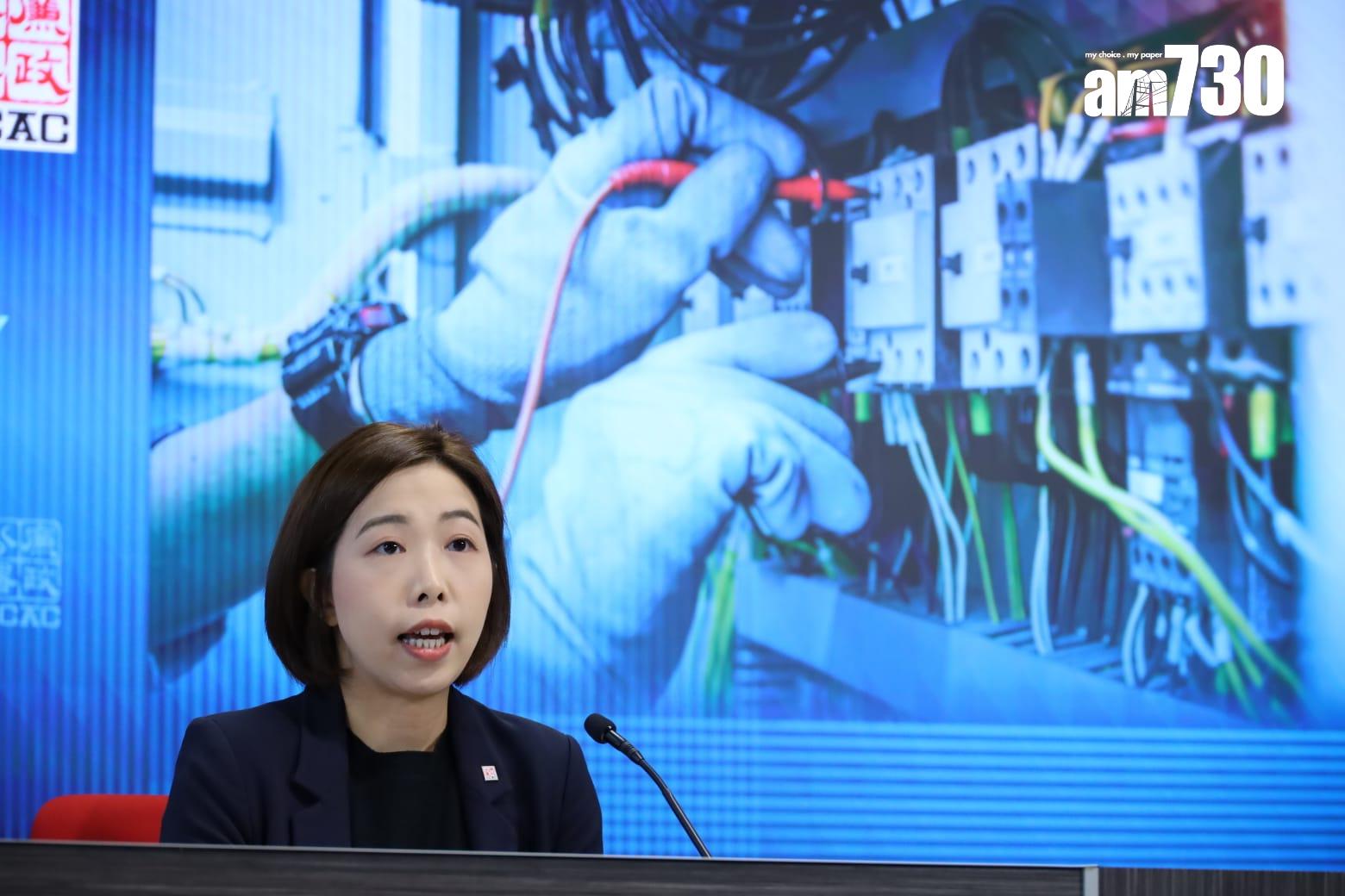 廉署拘148人涉假文件獲取認可資格 涉挖泥及電力工程(鍾式明攝)