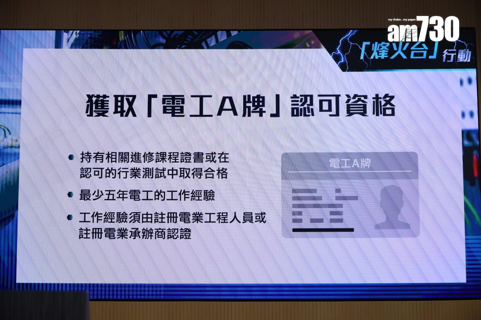 廉署拘148人涉假文件獲取認可資格 涉挖泥及電力工程(鍾式明攝)
