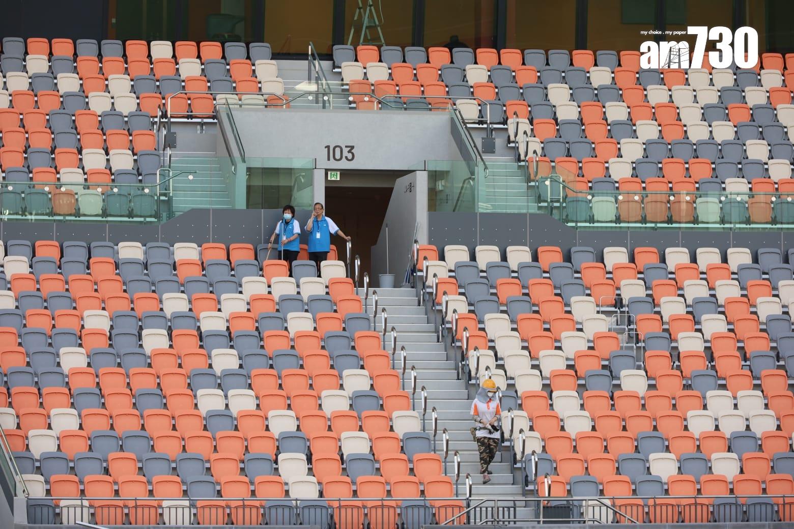 啟德體育園周日賽事3時開放入場 呼籲觀眾經宋皇臺站步行5分鐘前往(鍾式明攝)