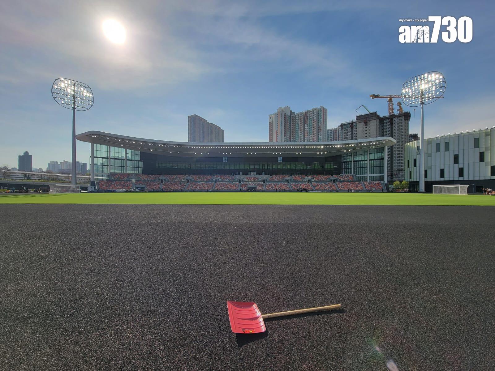 啟德體育園周日賽事3時開放入場 呼籲觀眾經宋皇臺站步行5分鐘前往(鍾式明攝)