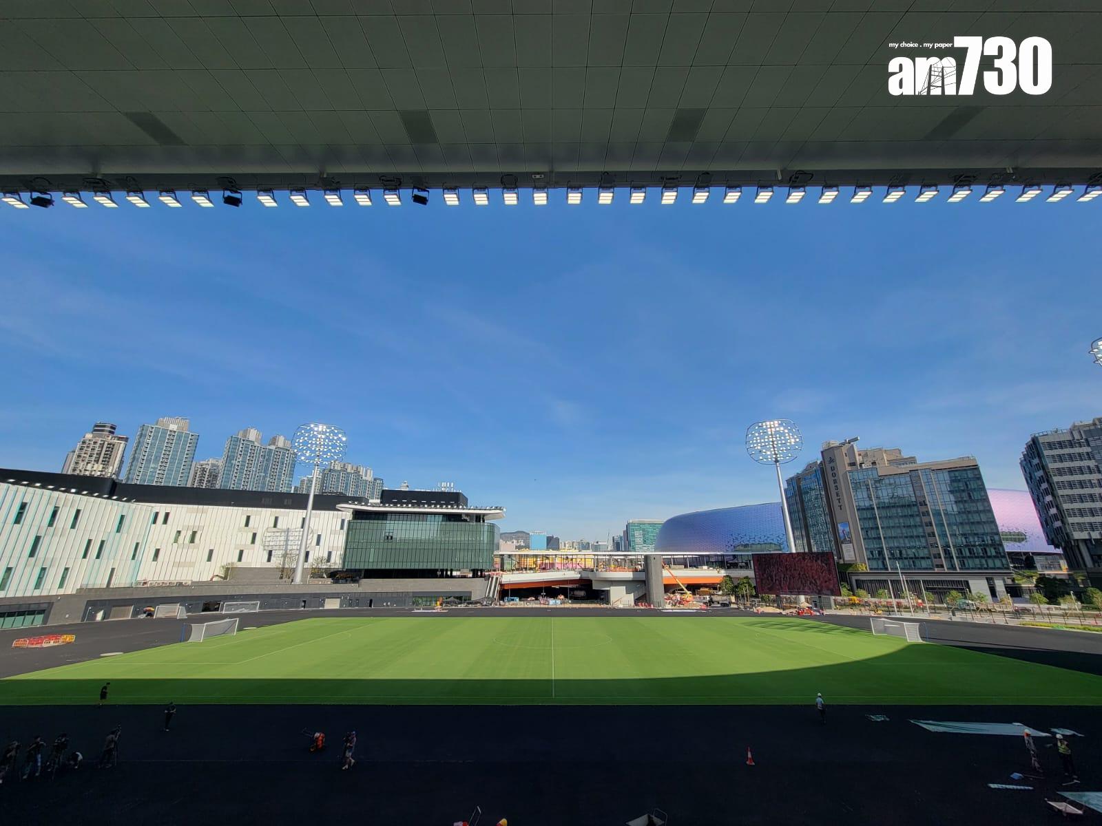 啟德體育園周日賽事3時開放入場 呼籲觀眾經宋皇臺站步行5分鐘前往(鍾式明攝)