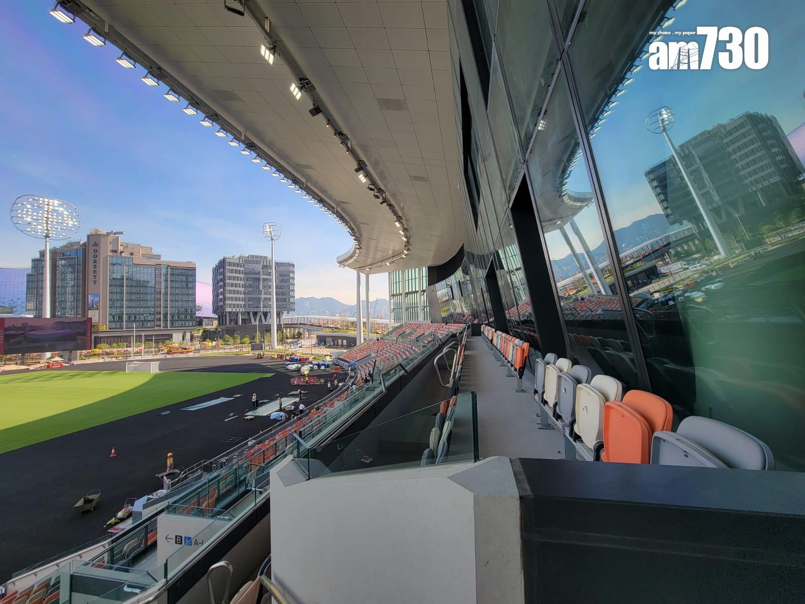 啟德體育園周日賽事3時開放入場 呼籲觀眾經宋皇臺站步行5分鐘前往(鍾式明攝)