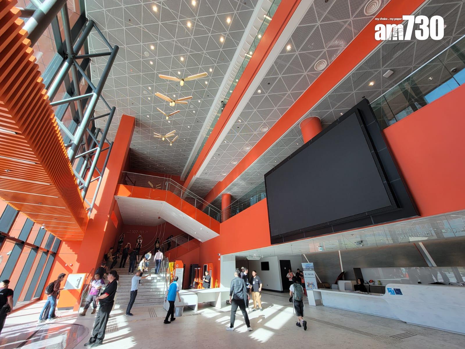 啟德體育園周日賽事3時開放入場 呼籲觀眾經宋皇臺站步行5分鐘前往(鍾式明攝)